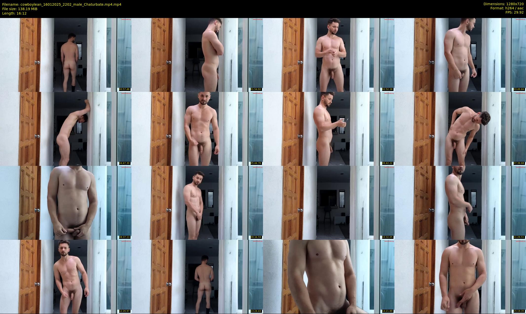 cowboylean — 17 minute Chaturbate male cam show recording, 720p, Jan 16, 2025