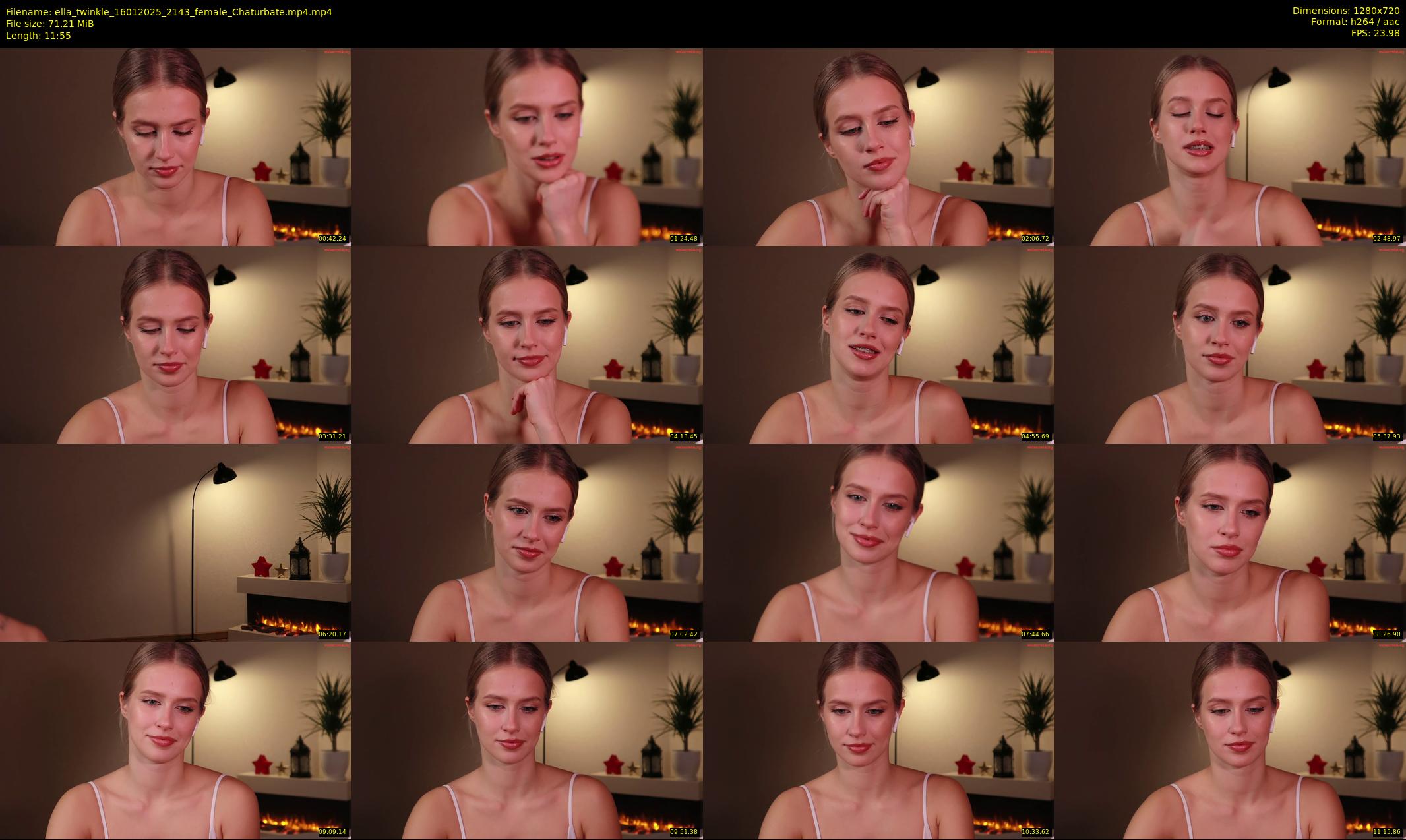 ella_twinkle — 12 minute Chaturbate female cam show recording, 720p, Jan 16, 2025