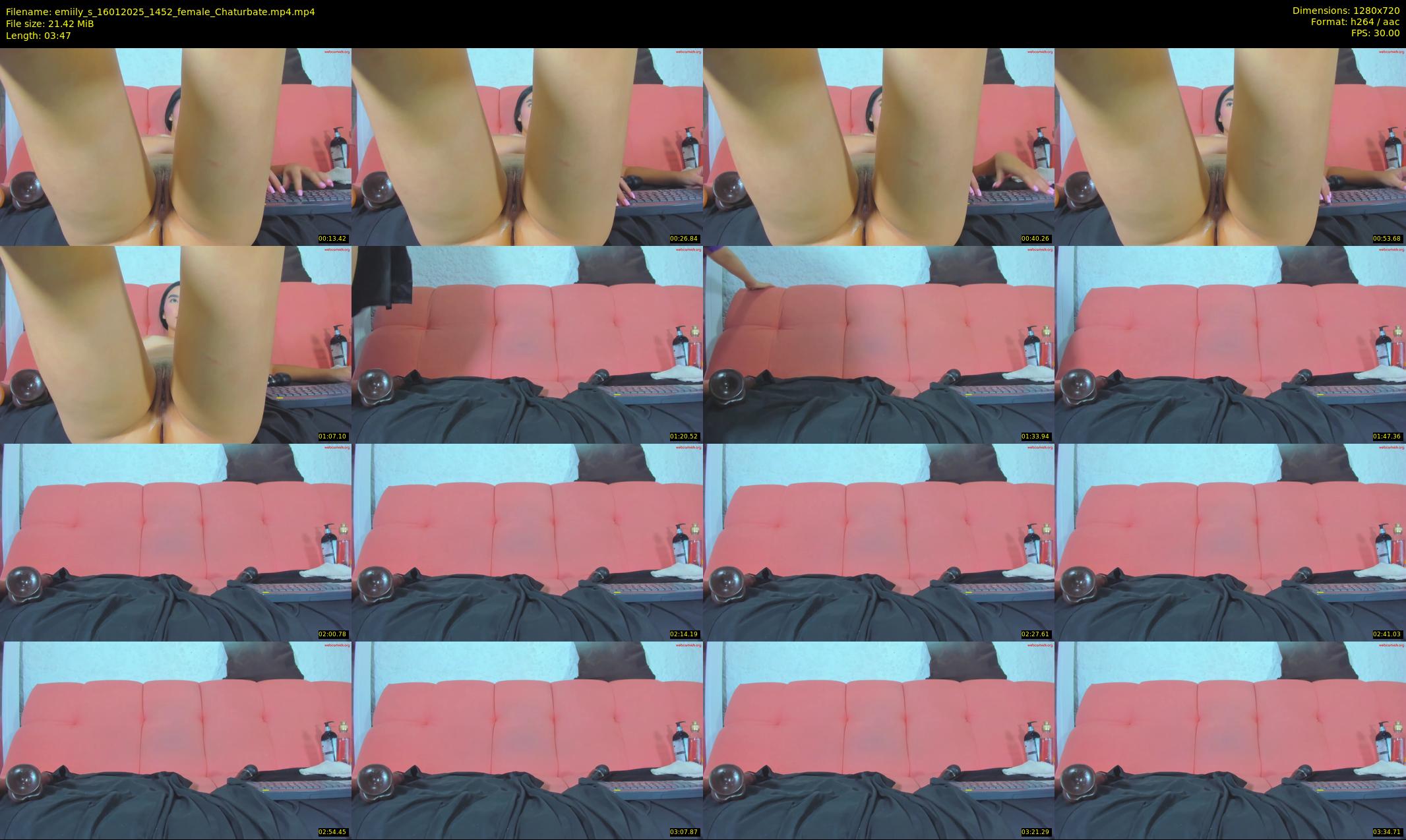 emiily_s — 4 minute Chaturbate female cam show recording, 720p, Jan 16, 2025