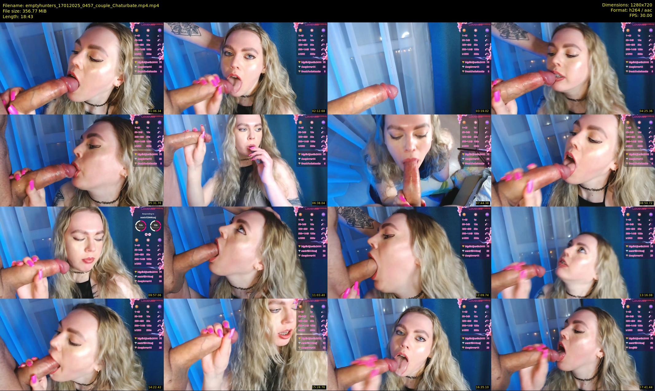 emptyhunters — 19 minute Chaturbate couple cam show recording, 720p, Jan 17, 2025
