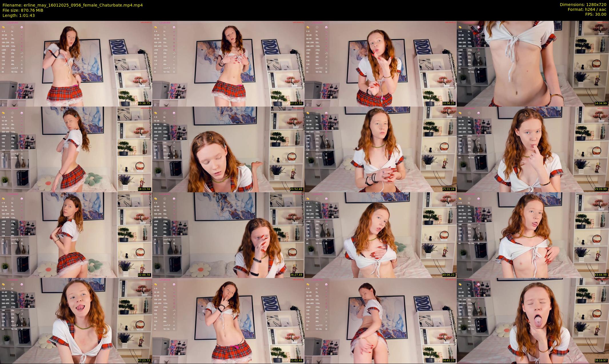 erline_may — 62 minute Chaturbate female cam show recording, 720p, Jan 16, 2025