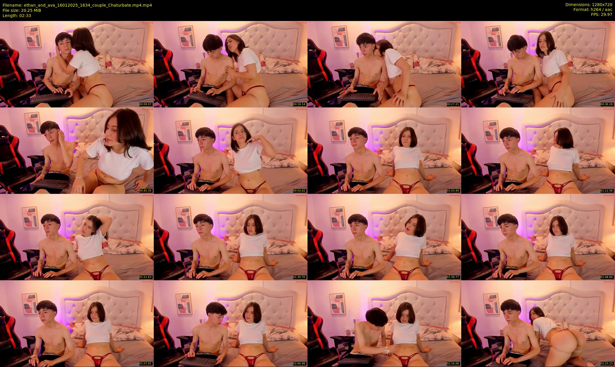 ethan_and_ava — 3 minute Chaturbate couple cam show recording, 720p, Jan 16, 2025