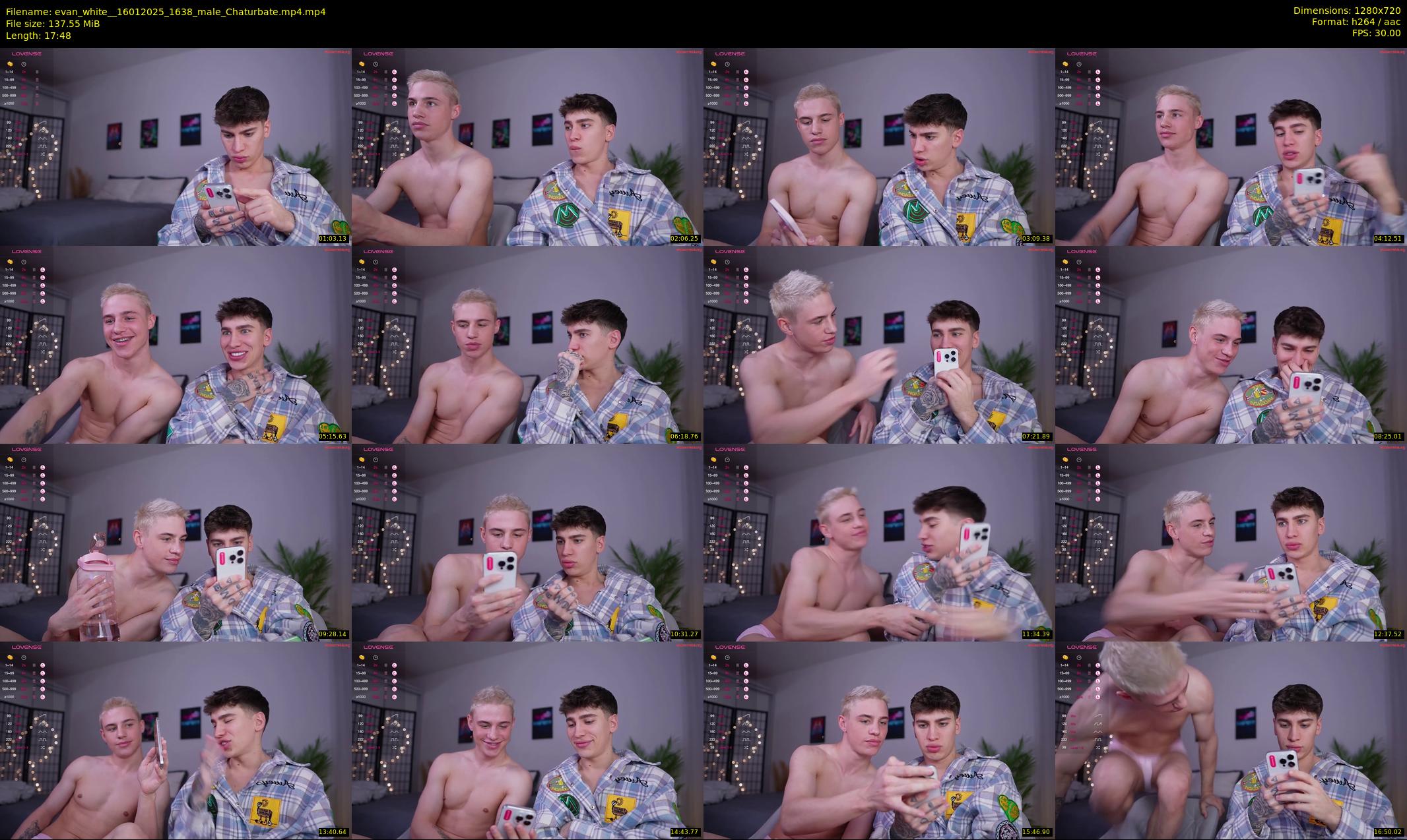 evan_white_ — 18 minute Chaturbate male cam show recording, 720p, Jan 16, 2025