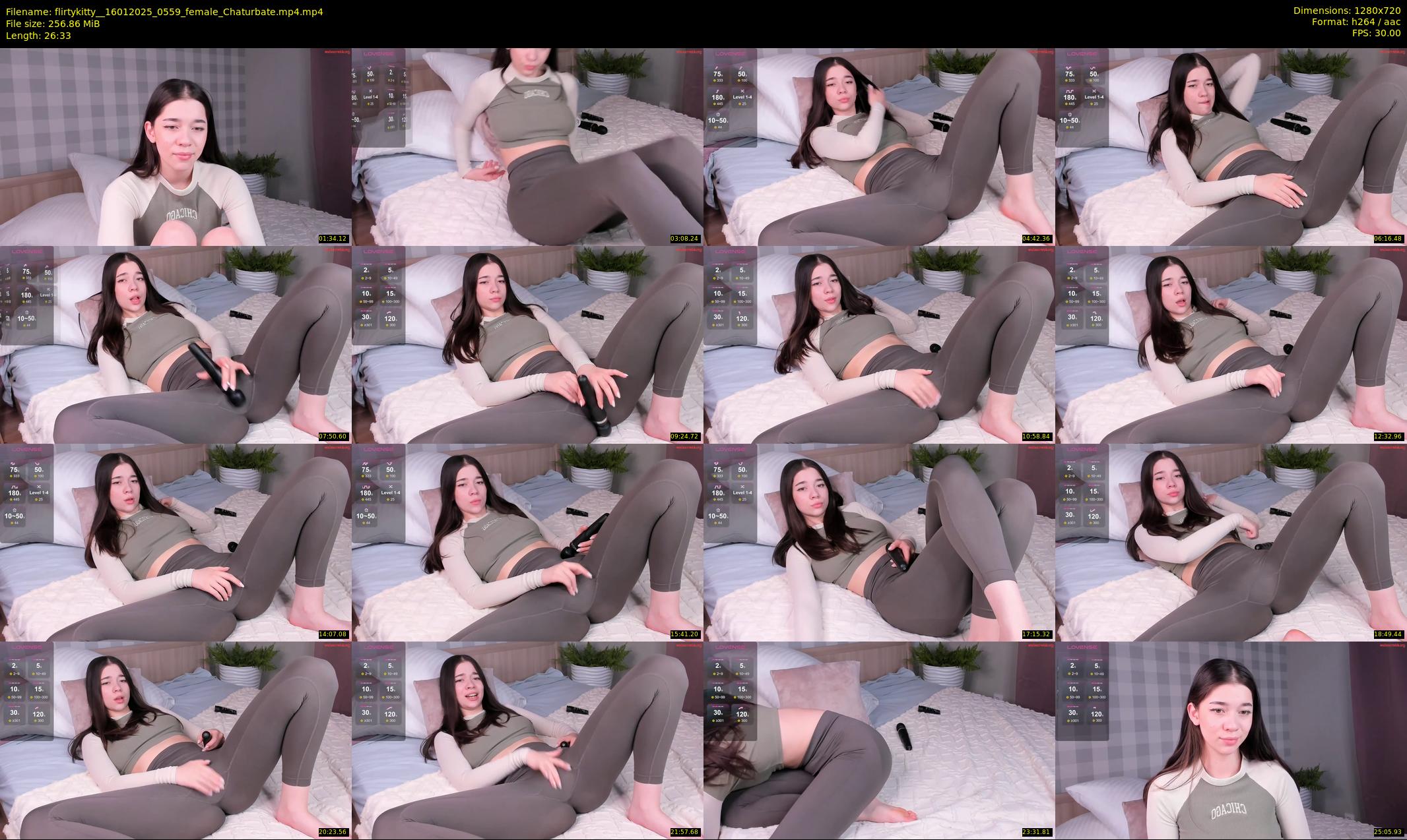 flirtykitty_ — 27 minute Chaturbate female cam show recording, 720p, Jan 16, 2025
