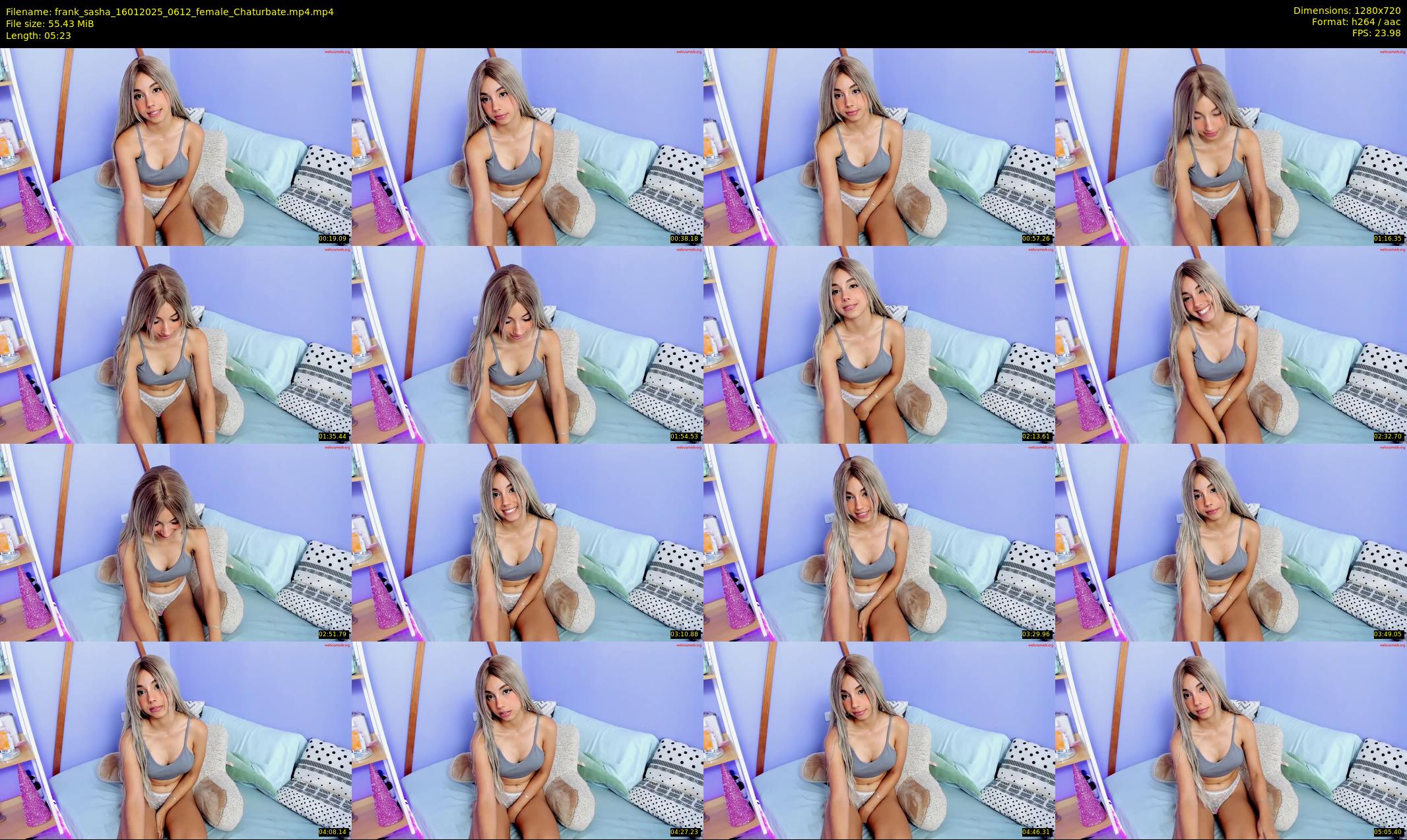 frank_sasha — 6 minute Chaturbate couple cam show recording, 720p, Jan 16, 2025
