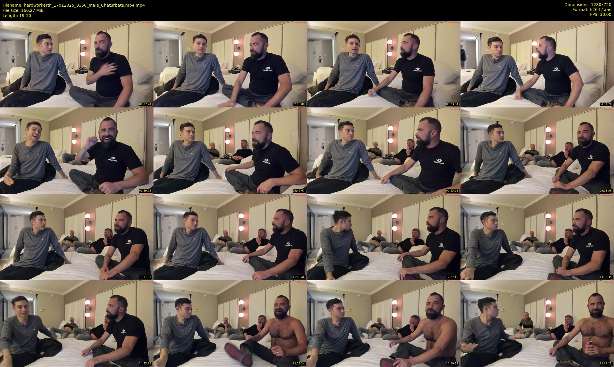 hardworkertn — 20 minute Chaturbate male cam show recording, 720p, Jan 17, 2025