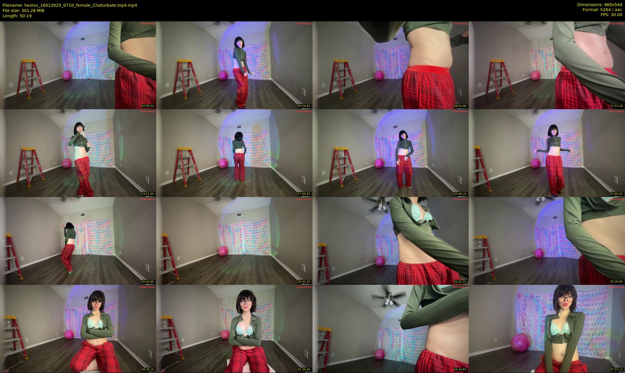 hexivu — 51 minute Chaturbate female cam show recording, 480p, Jan 16, 2025