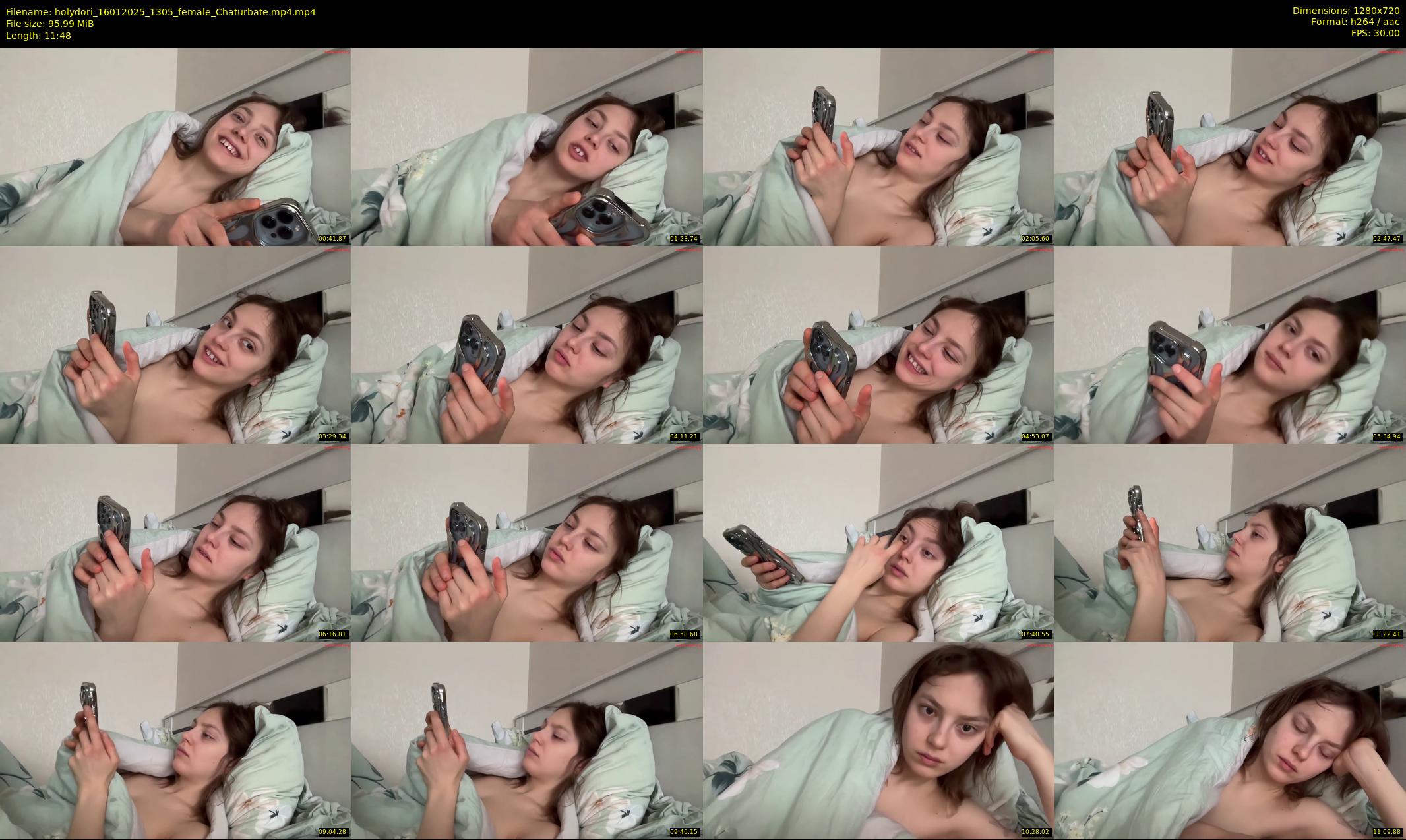 holydori — 12 minute Chaturbate female cam show recording, 720p, Jan 16, 2025