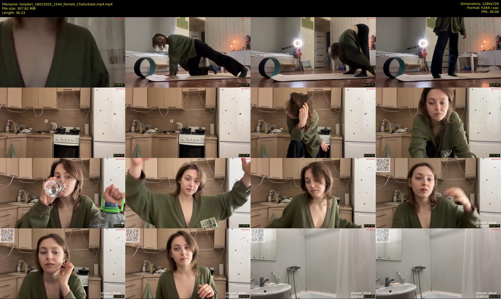 holydori — 37 minute Chaturbate female cam show recording, 720p, Jan 16, 2025