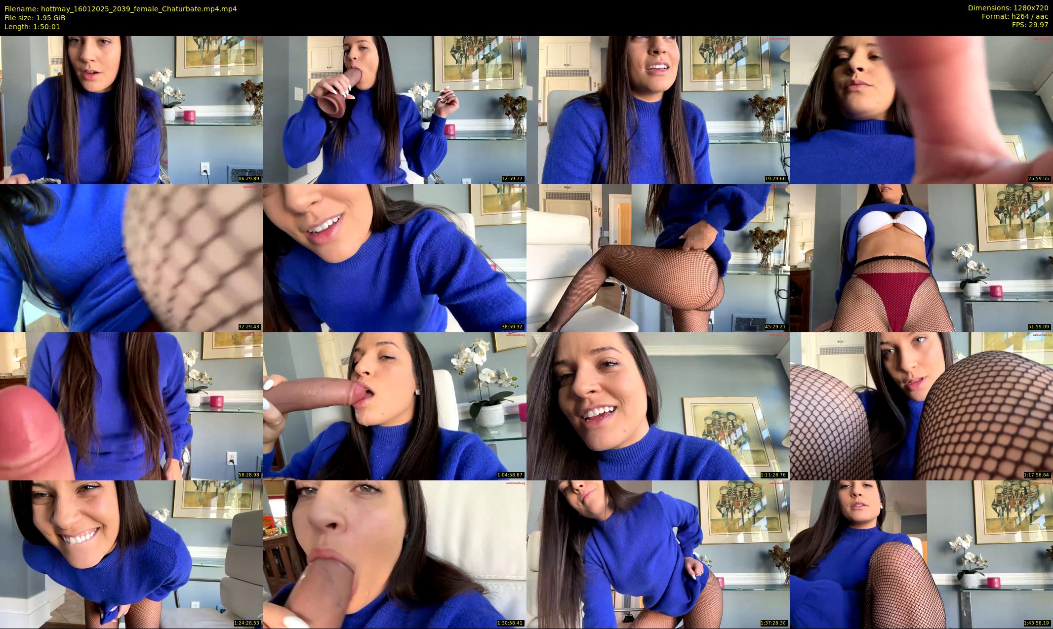 hottmay — 111 minute Chaturbate female cam show recording, 720p, Jan 16, 2025