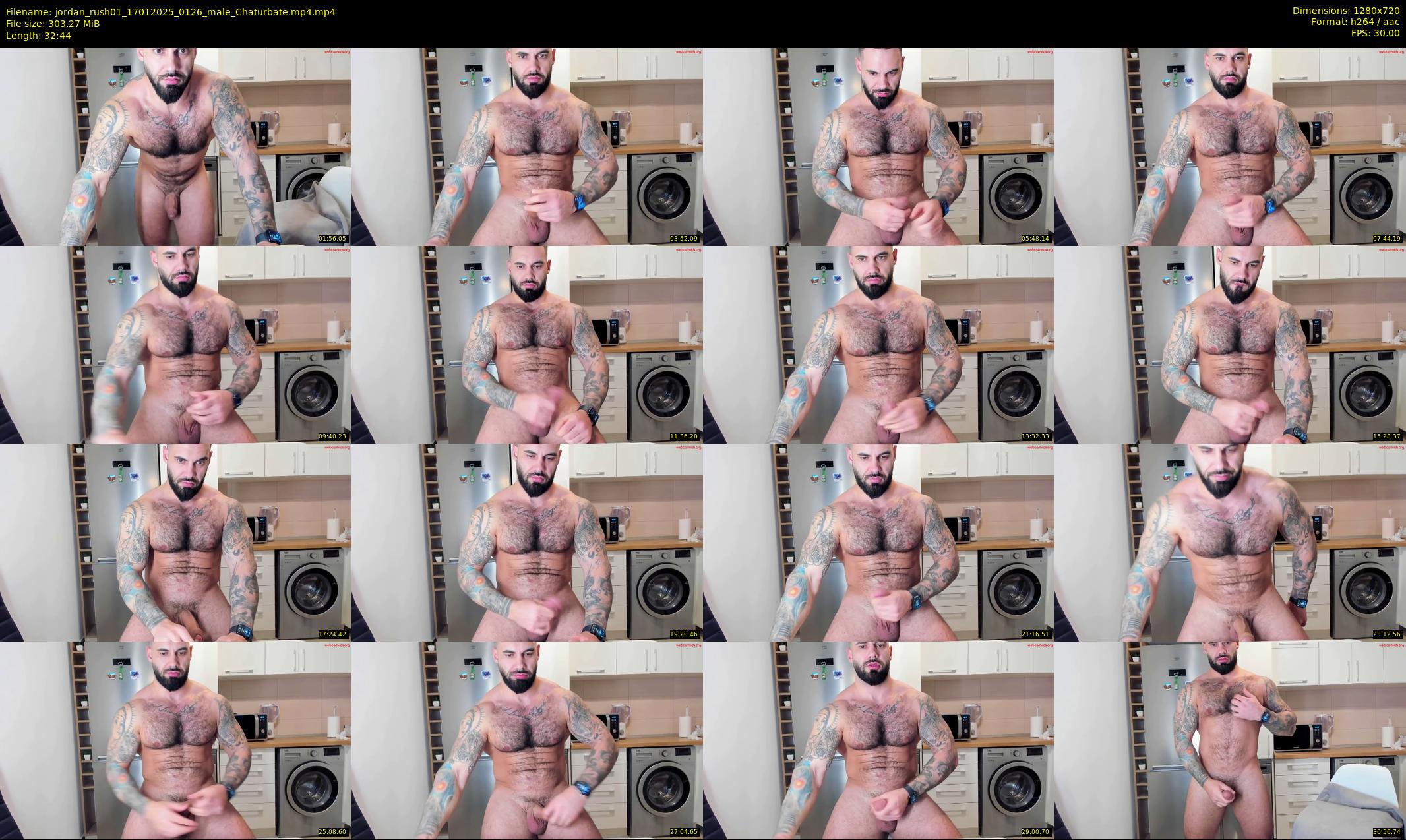 jordan_rush01 — 33 minute Chaturbate male cam show recording, 720p, Jan 17, 2025