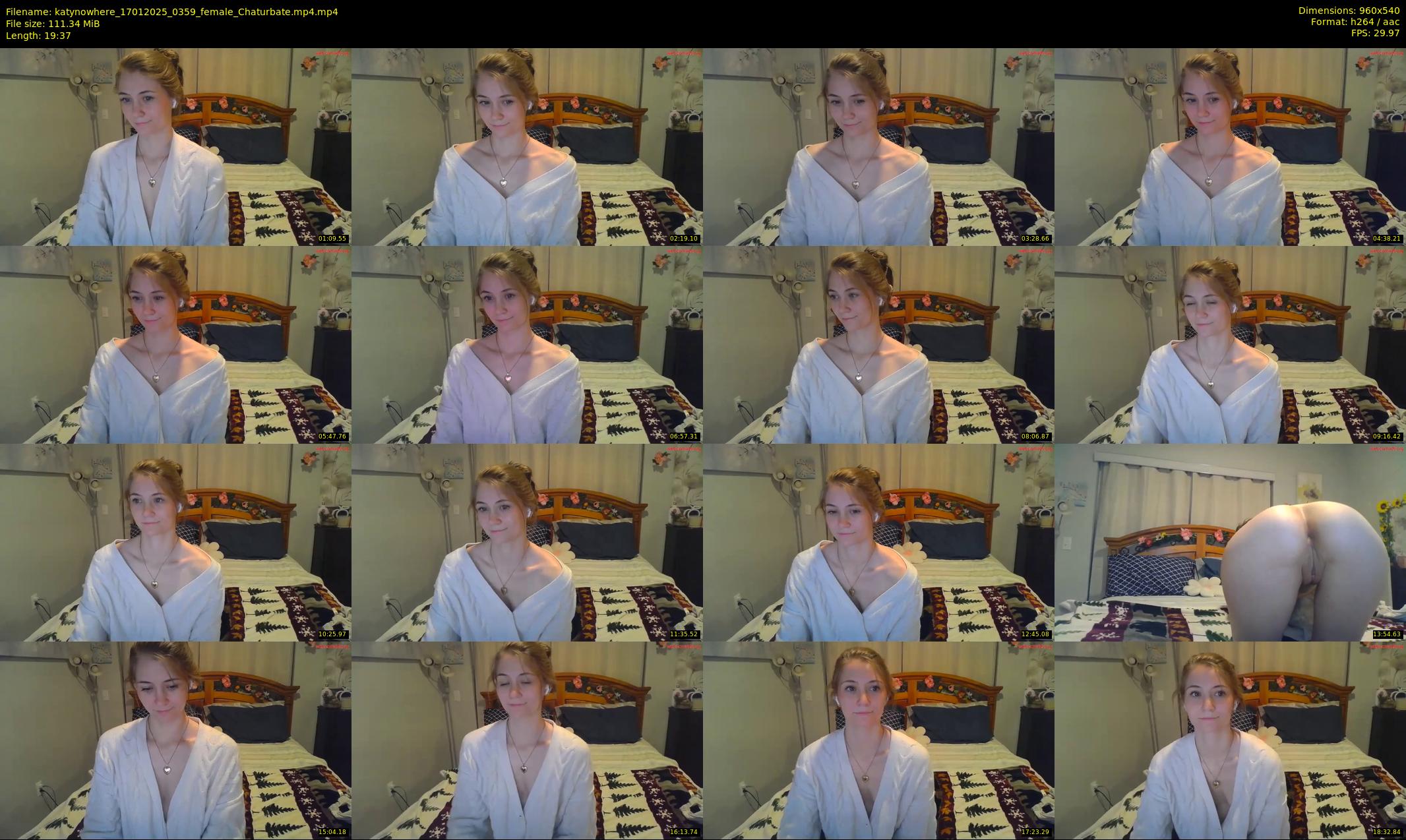 katynowhere — 20 minute Chaturbate female cam show recording, 480p, Jan 17, 2025