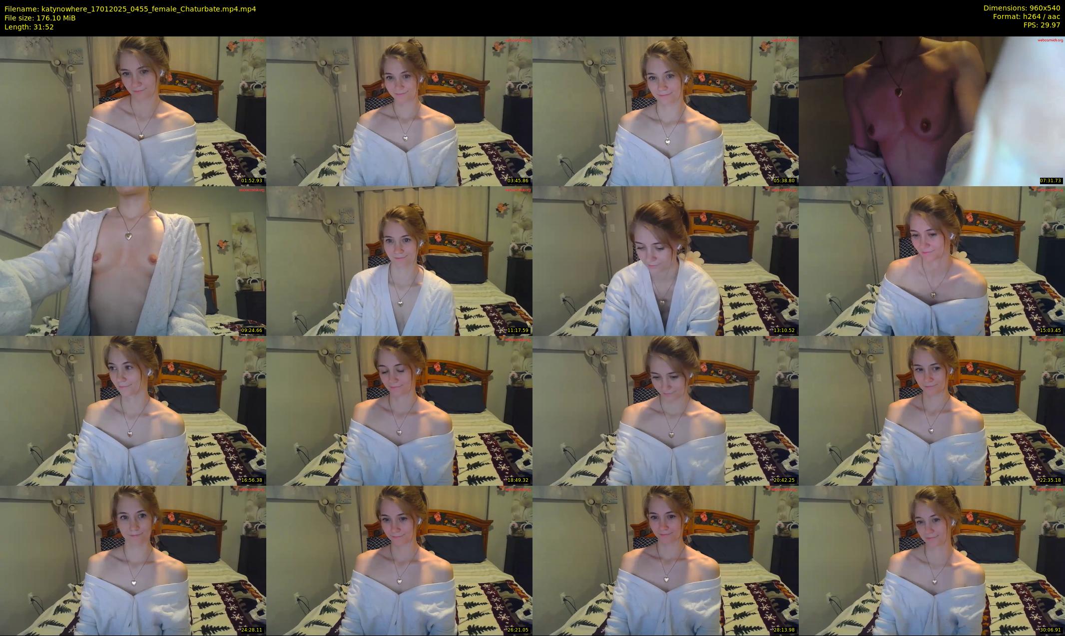 katynowhere — 32 minute Chaturbate female cam show recording, 480p, Jan 17, 2025