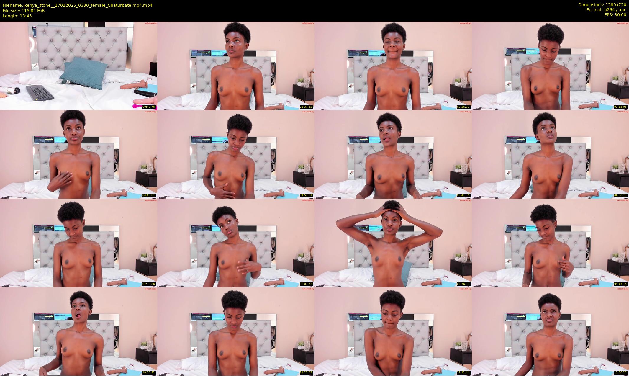 kenya_stone_ — 14 minute Chaturbate female cam show recording, 720p, Jan 17, 2025