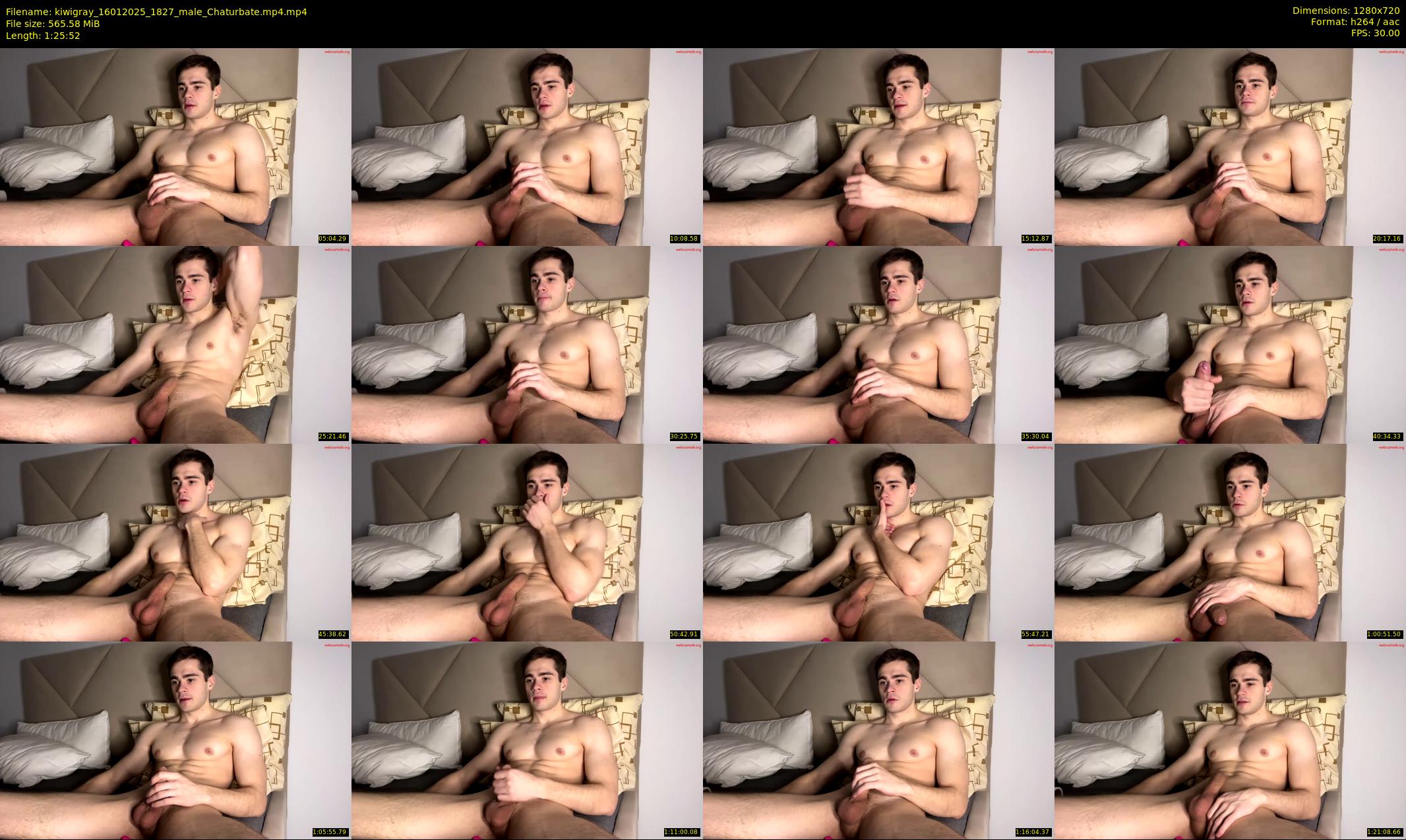 kiwigray — 86 minute Chaturbate male cam show recording, 720p, Jan 16, 2025