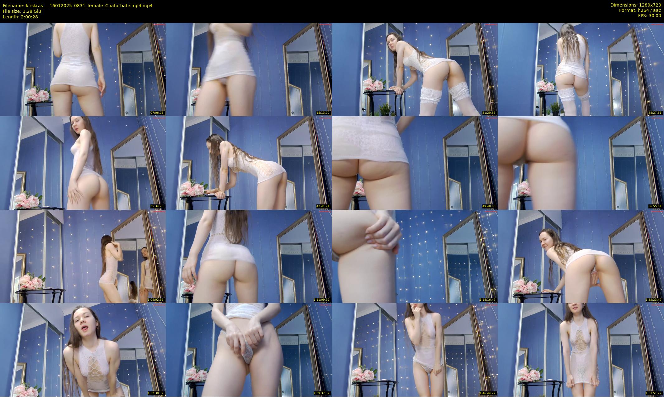 kriskras__ — 121 minute Chaturbate female cam show recording, 720p, Jan 16, 2025