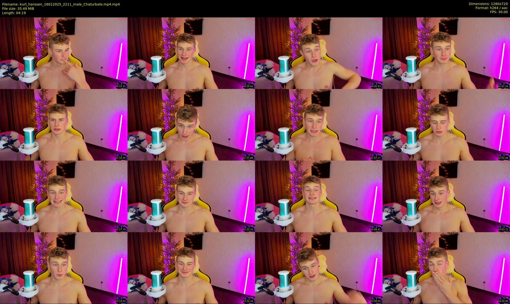 kurt_hanssen — 5 minute Chaturbate male cam show recording, 720p, Jan 16, 2025