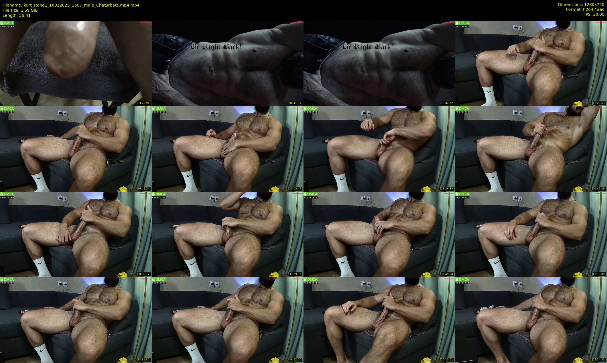 kurt_stone1 — 57 minute Chaturbate male cam show recording, 720p, Jan 16, 2025