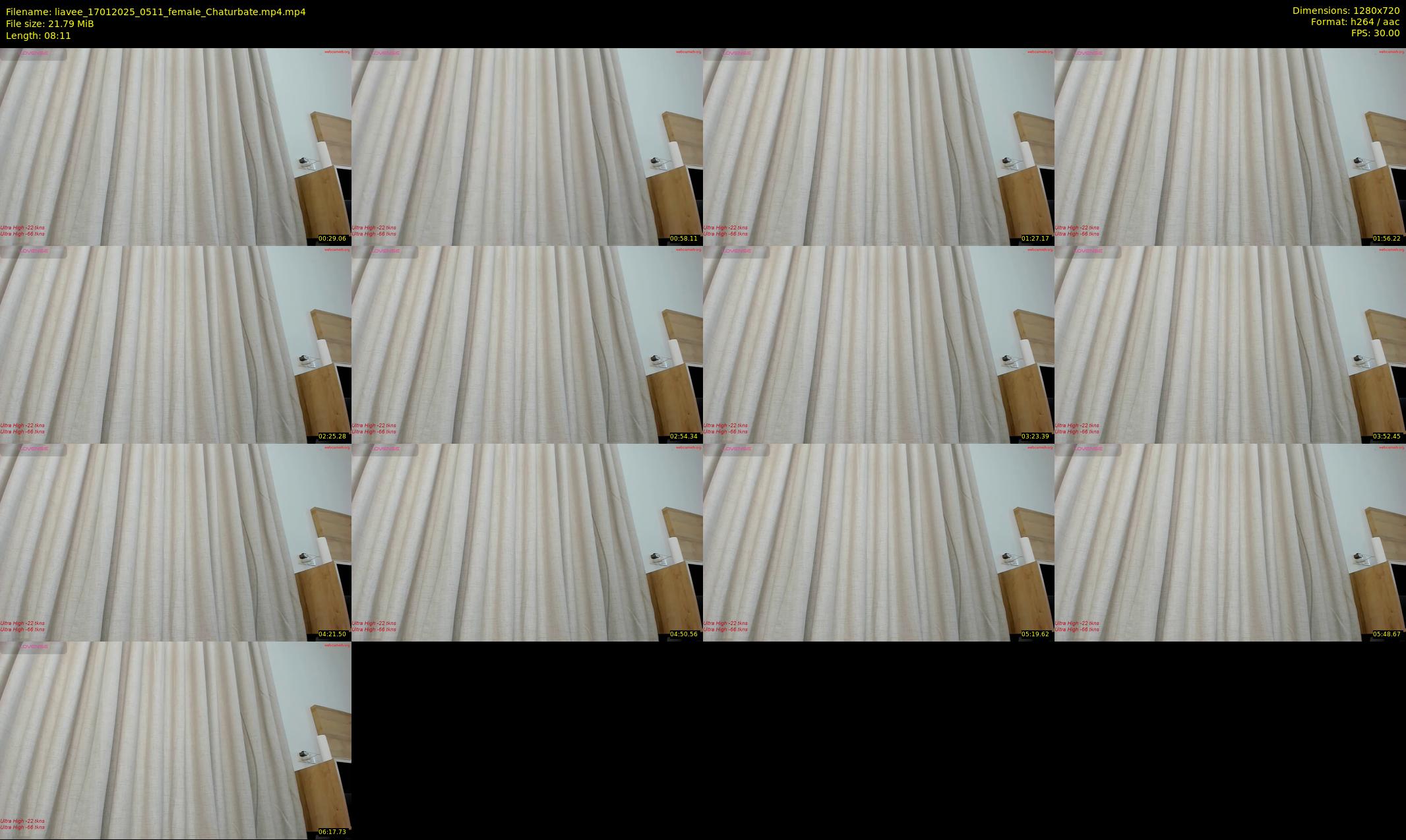 liavee — 9 minute Chaturbate female cam show recording, 720p, Jan 17, 2025