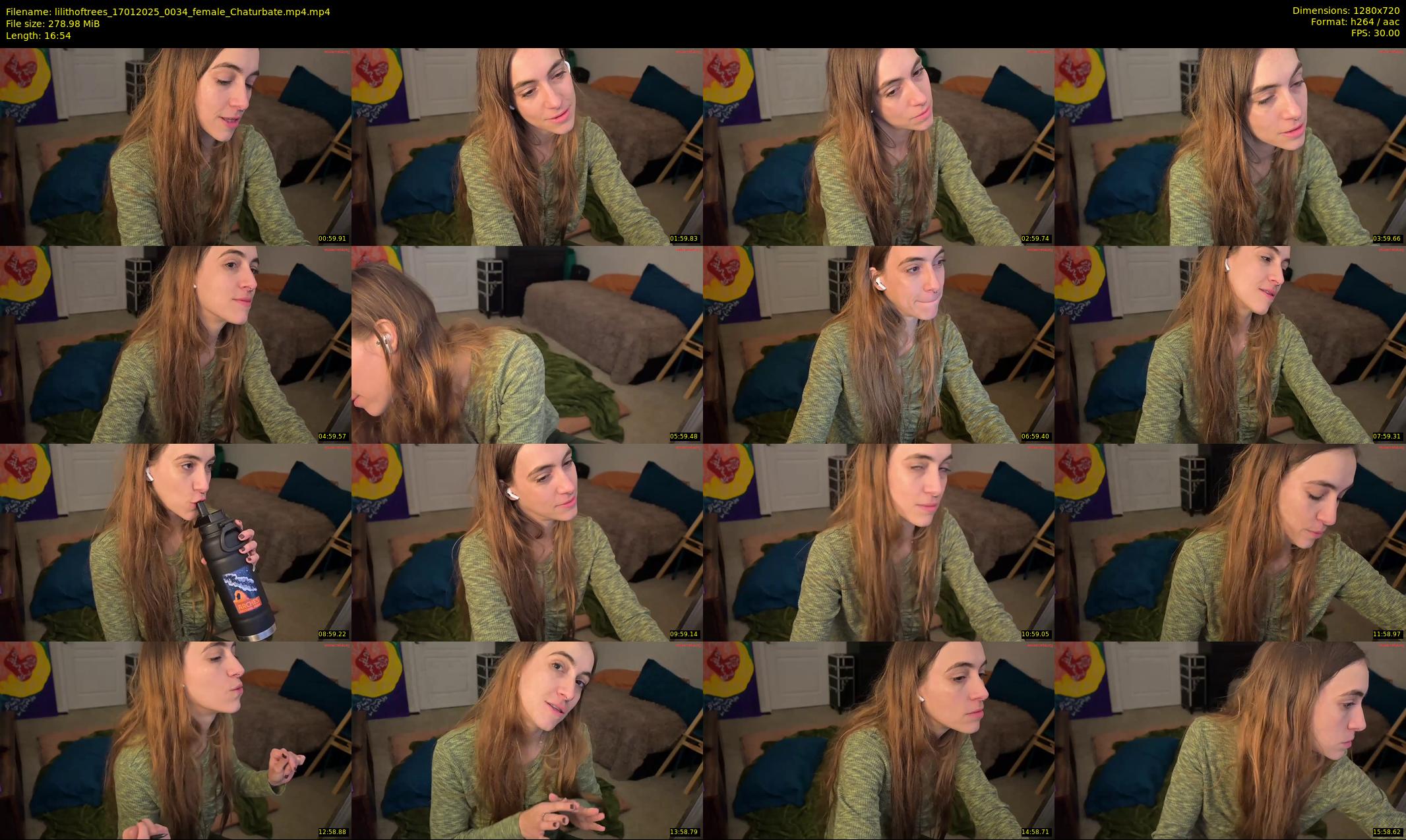 lilithoftrees — 17 minute Chaturbate female cam show recording, 720p, Jan 17, 2025