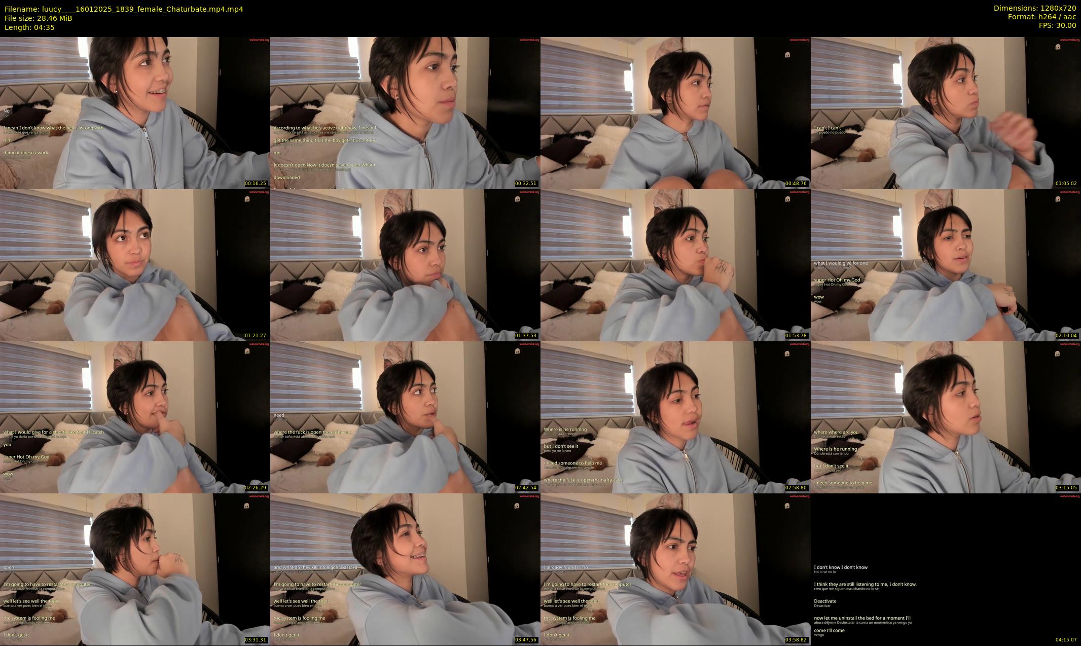 luucy___ — 5 minute Chaturbate female cam show recording, 720p, Jan 16, 2025