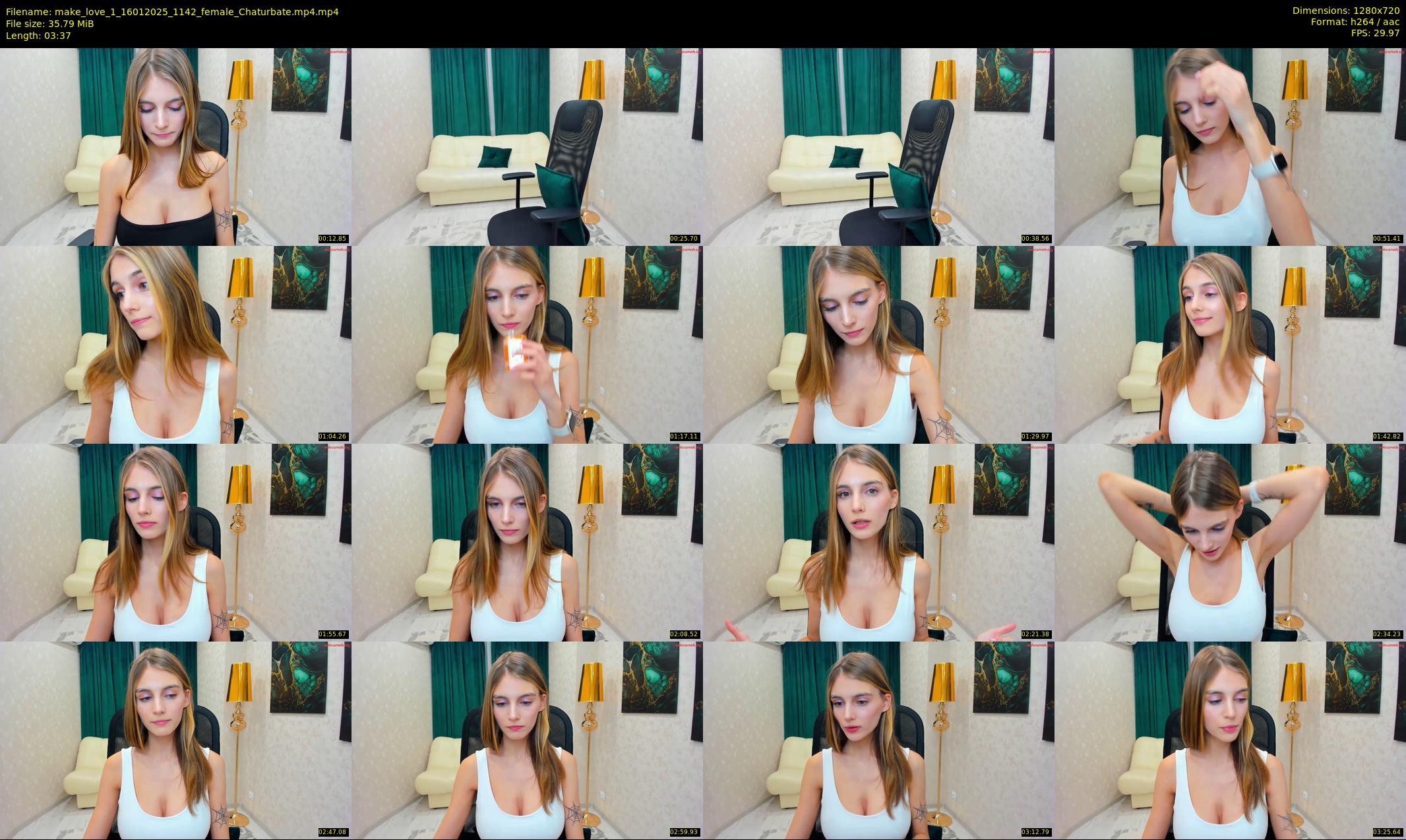 make_love_1 — 4 minute Chaturbate female cam show recording, 720p, Jan 16, 2025