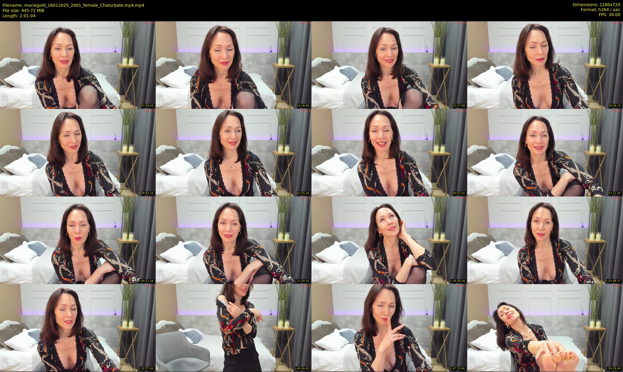 mariagold — 122 minute Chaturbate female cam show recording, 720p, Jan 16, 2025