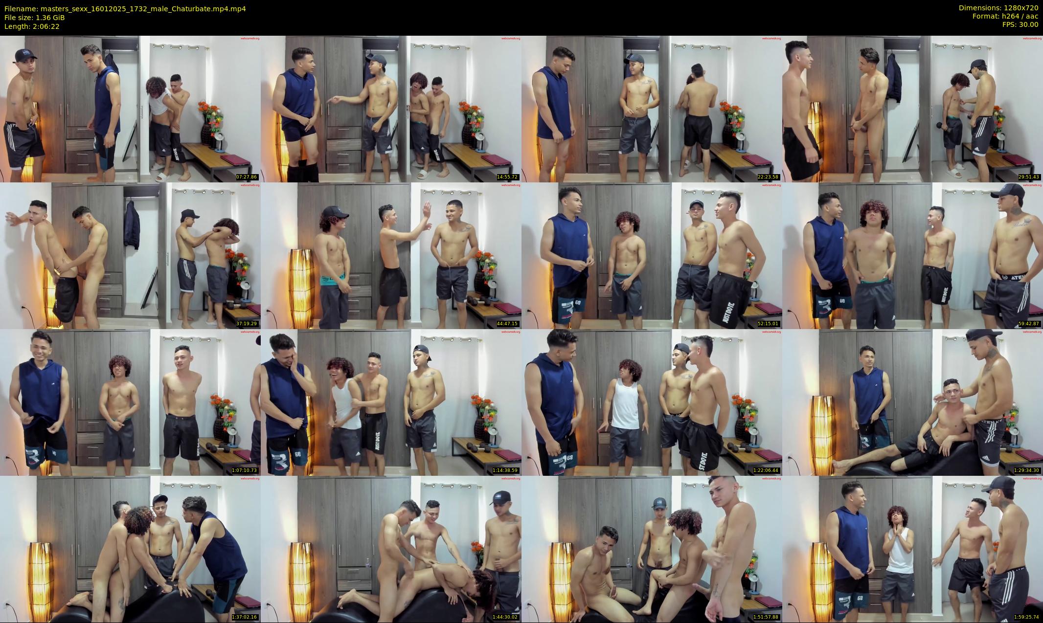 masters_sexx — 127 minute Chaturbate male cam show recording, 720p, Jan 16, 2025