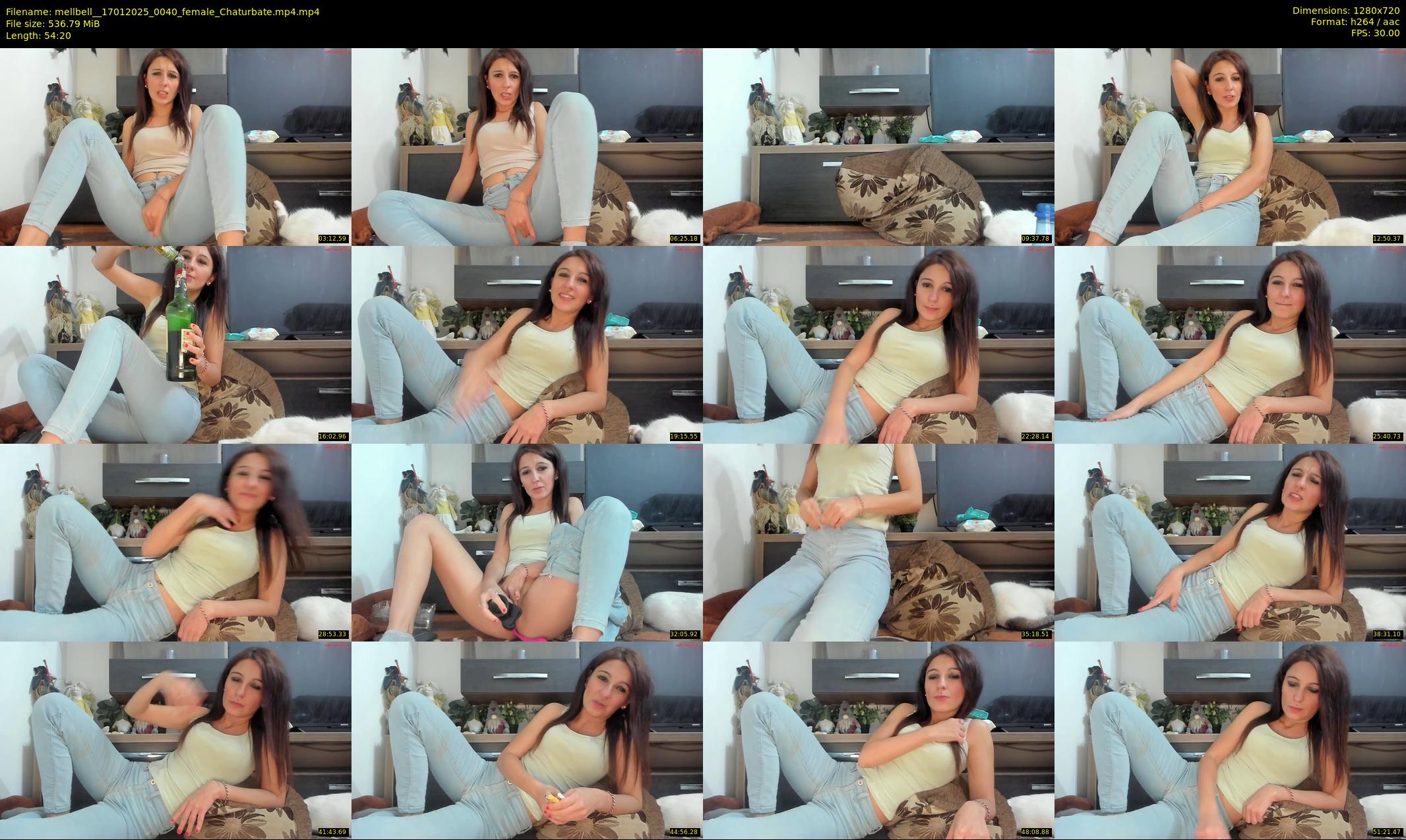 mellbell_ — 55 minute Chaturbate female cam show recording, 720p, Jan 17, 2025