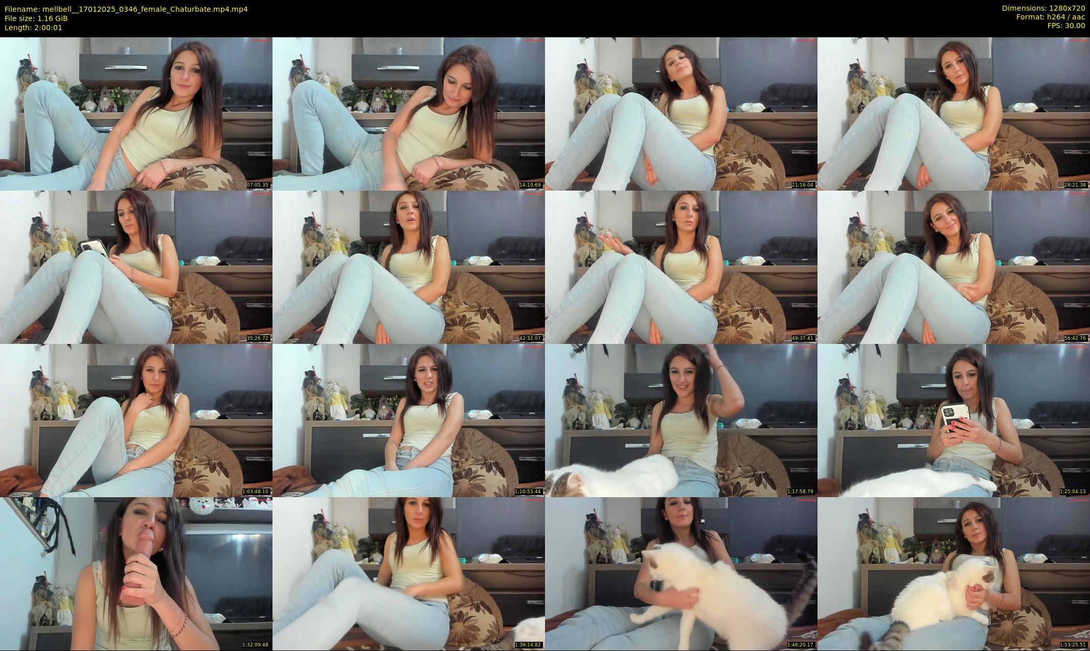 mellbell_ — 121 minute Chaturbate female cam show recording, 720p, Jan 17, 2025