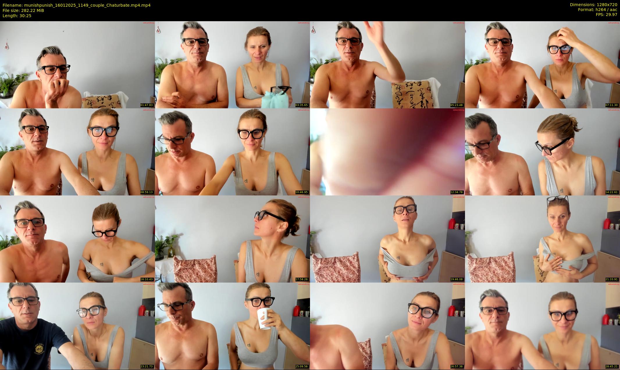 munishpunish — 31 minute Chaturbate couple cam show recording, 720p, Jan 16, 2025