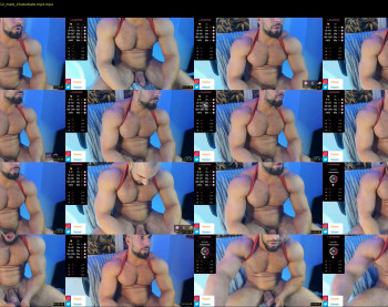 musculusx — 64 minute Chaturbate male cam show recording, 720p, Jan 17, 2025