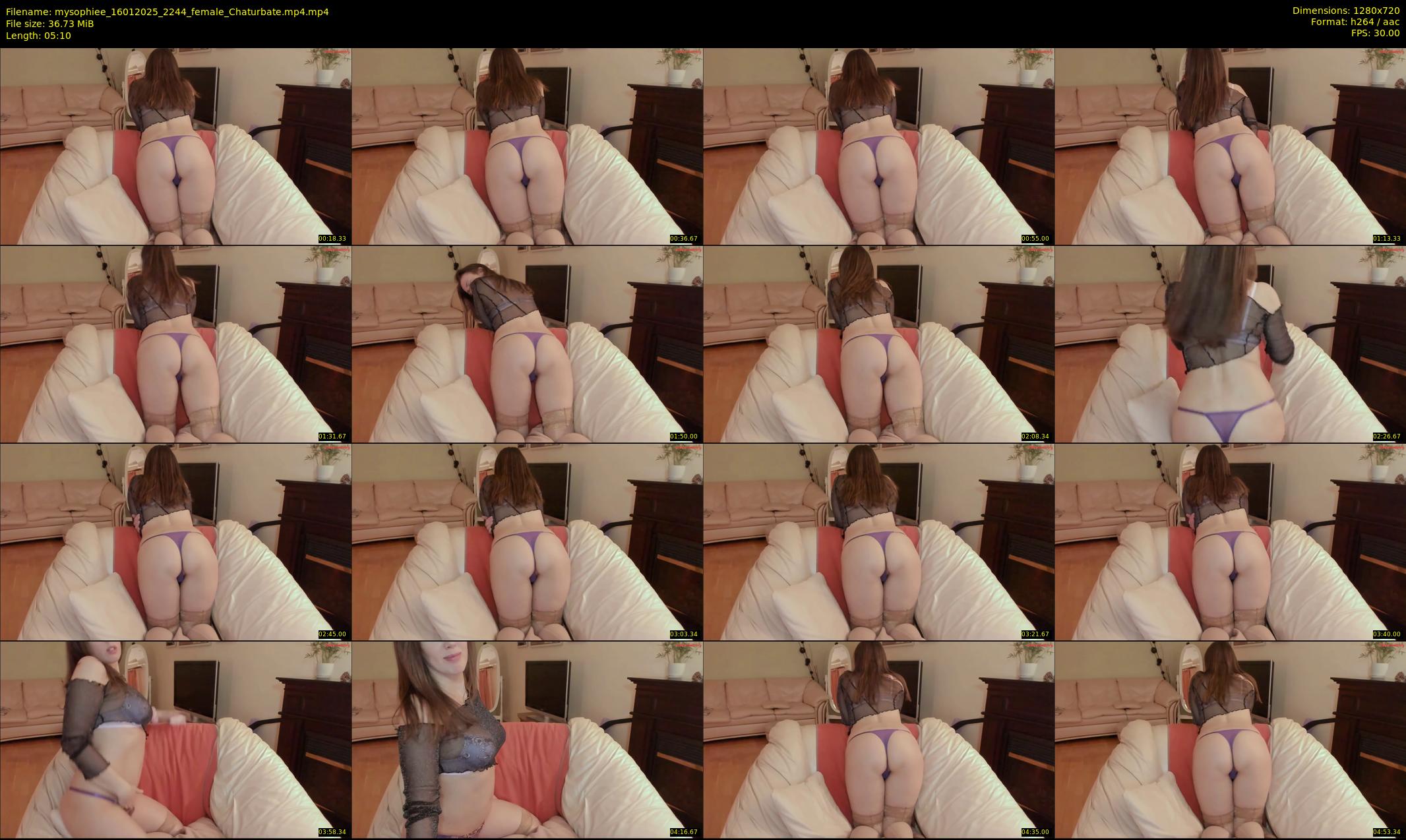 mysophiee — 6 minute Chaturbate female cam show recording, 720p, Jan 16, 2025