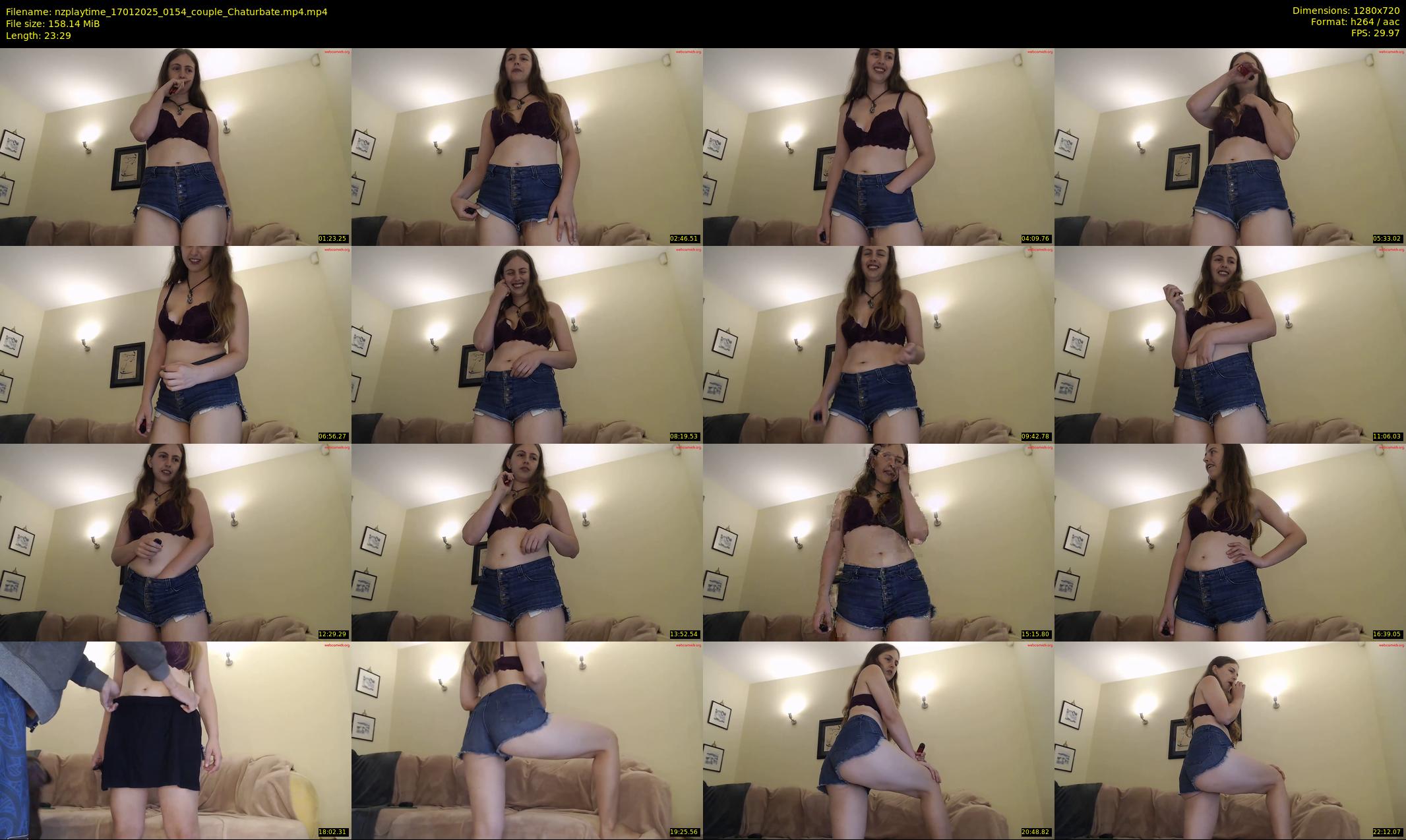 nzplaytime — 24 minute Chaturbate couple cam show recording, 720p, Jan 17, 2025