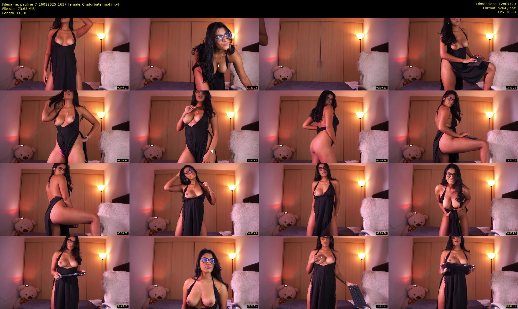pauline_7 — 12 minute Chaturbate female cam show recording, 720p, Jan 16, 2025