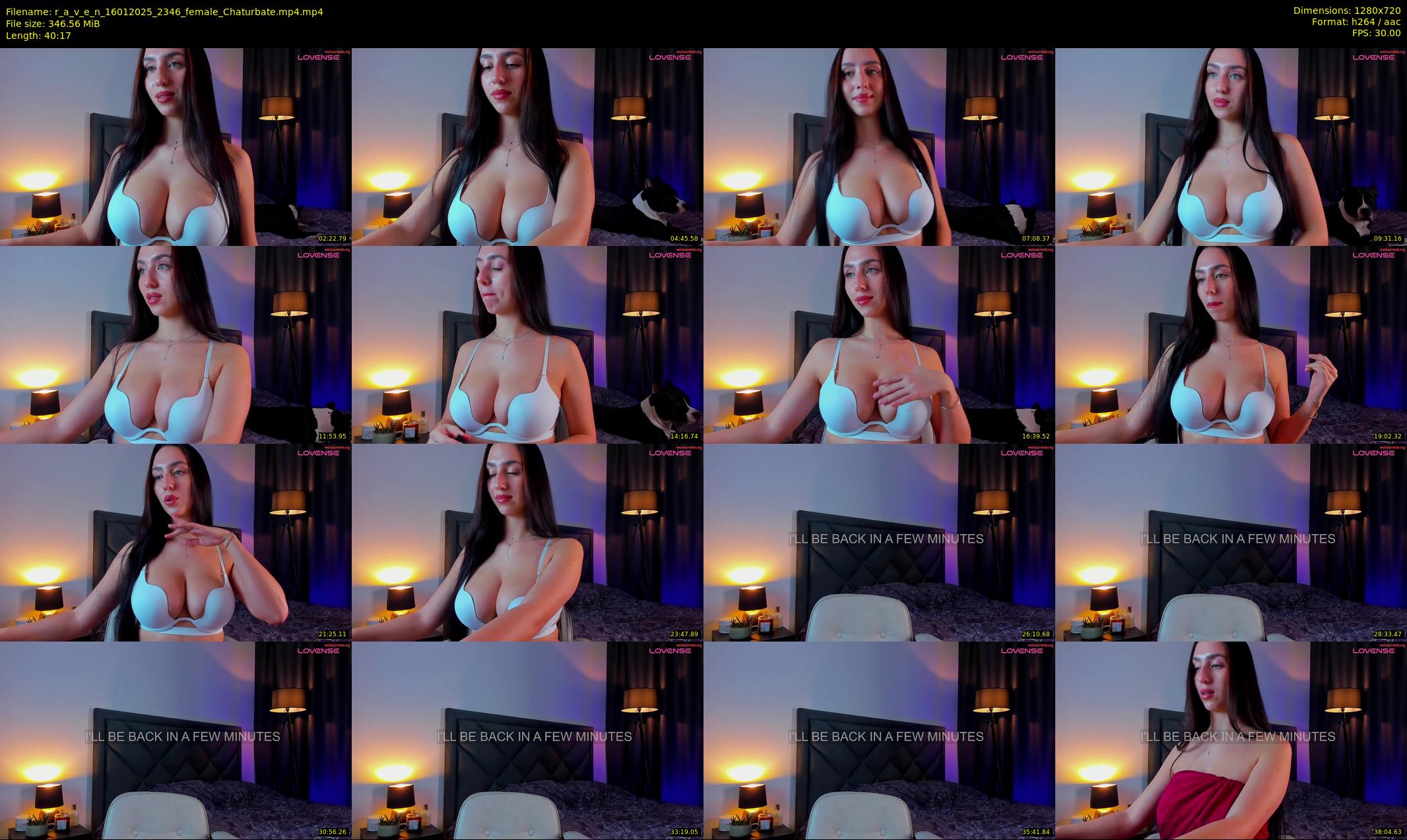 r_a_v_e_n — 41 minute Chaturbate female cam show recording, 720p, Jan 16, 2025