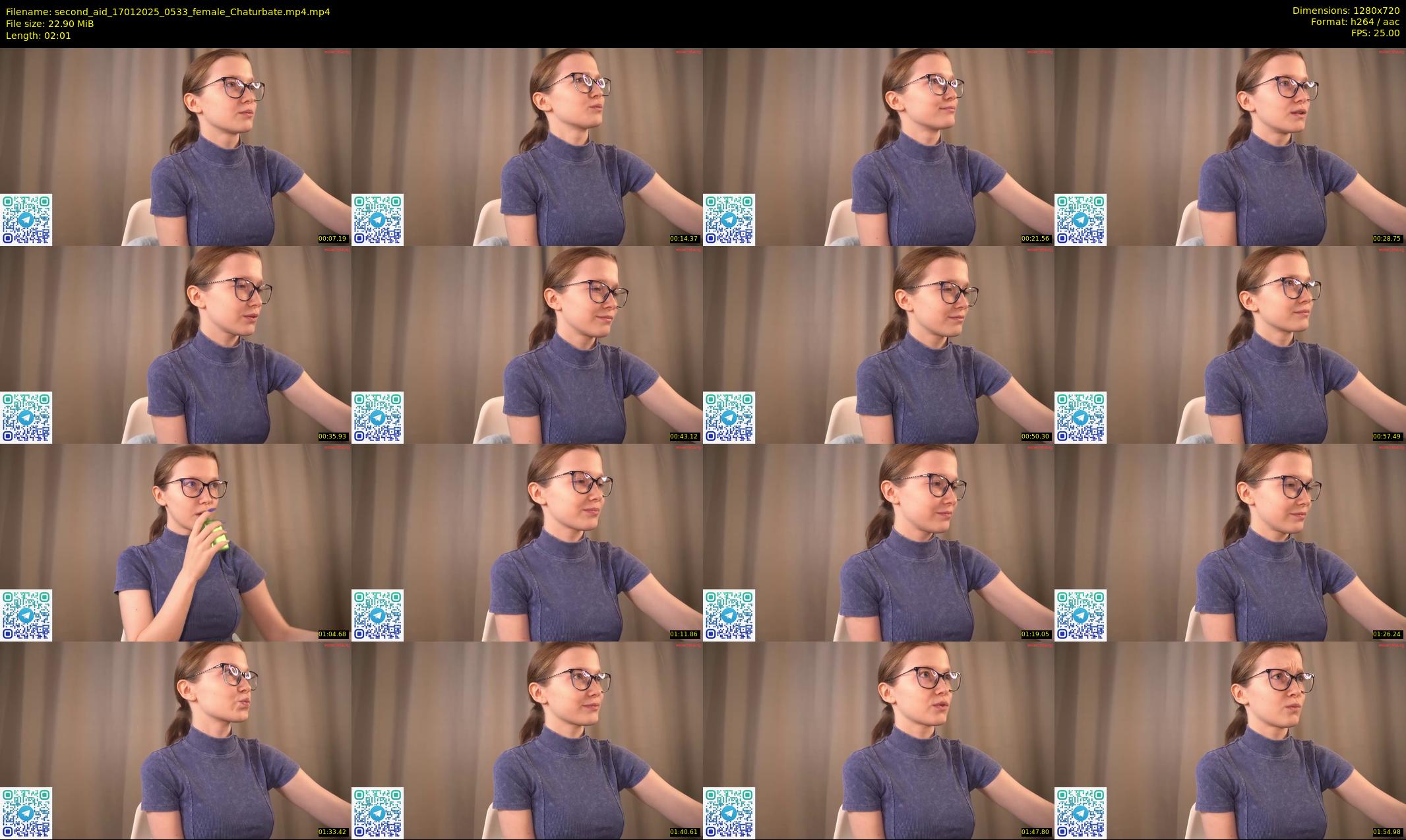 second_aid — 3 minute Chaturbate female cam show recording, 720p, Jan 17, 2025