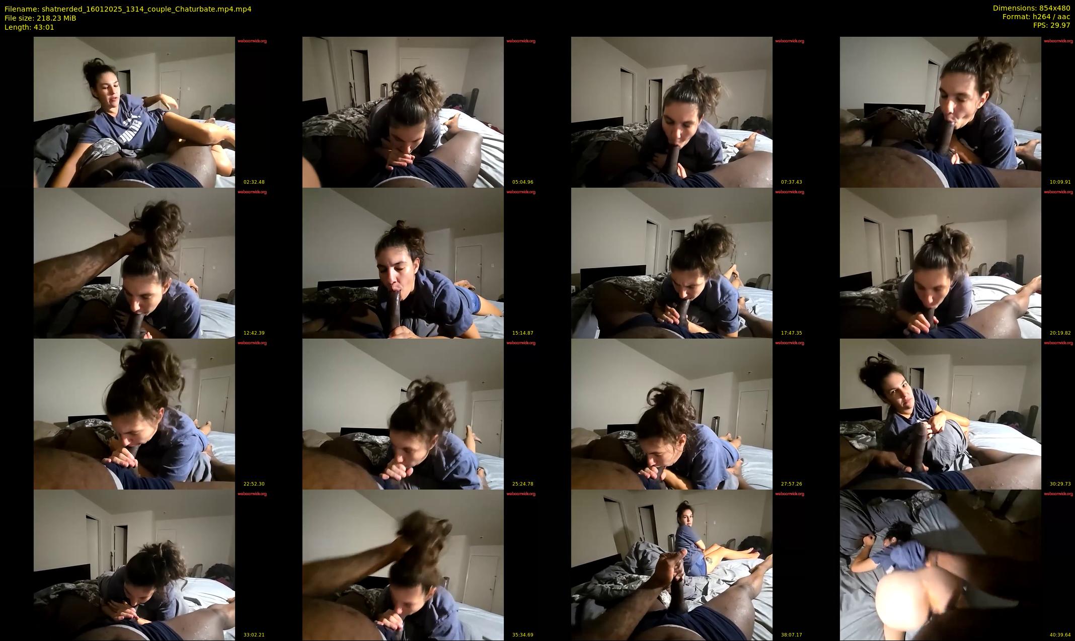 shatnerded — 44 minute Chaturbate couple cam show recording, 480p, Jan 16, 2025