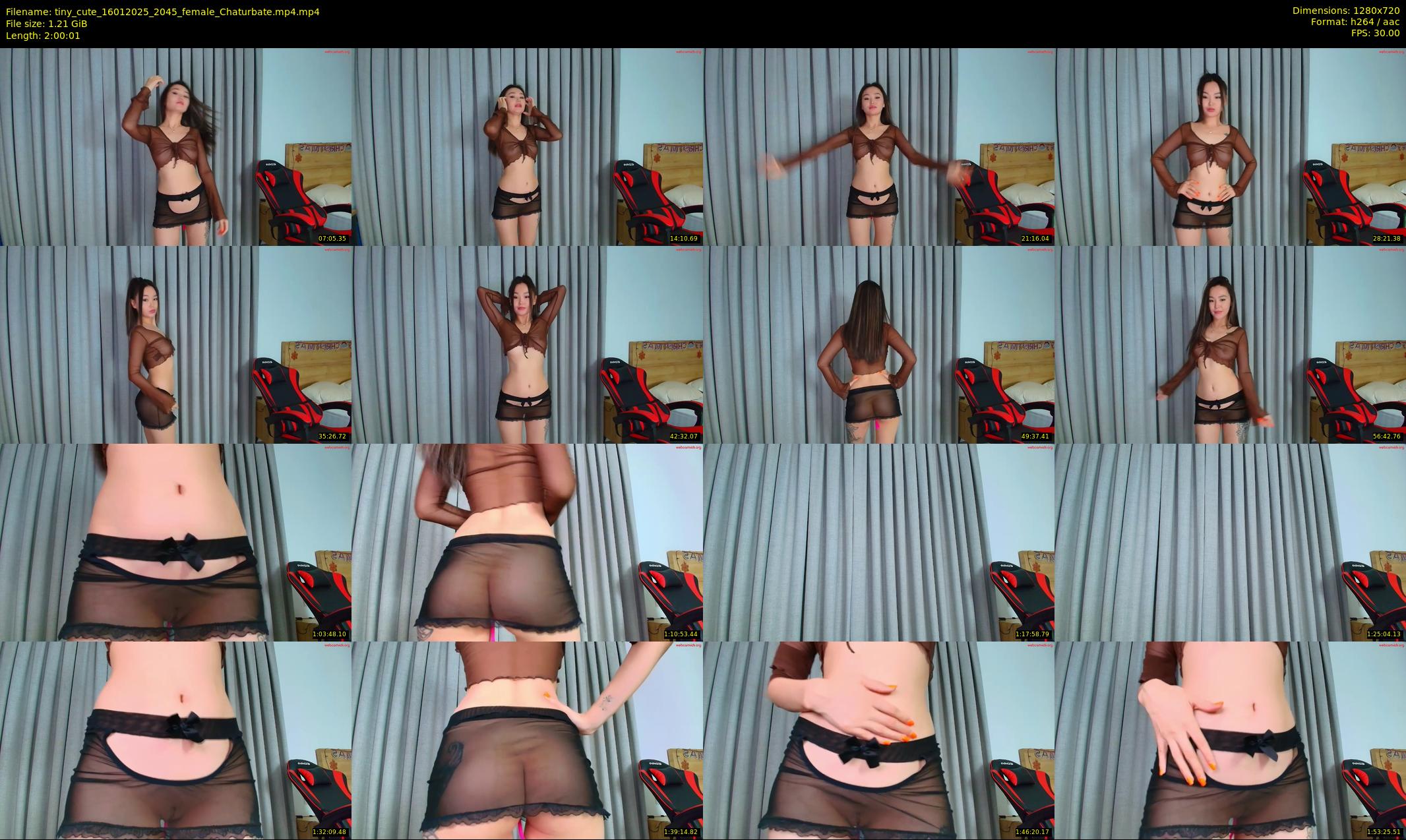 tiny_cute — 121 minute Chaturbate female cam show recording, 720p, Jan 16, 2025