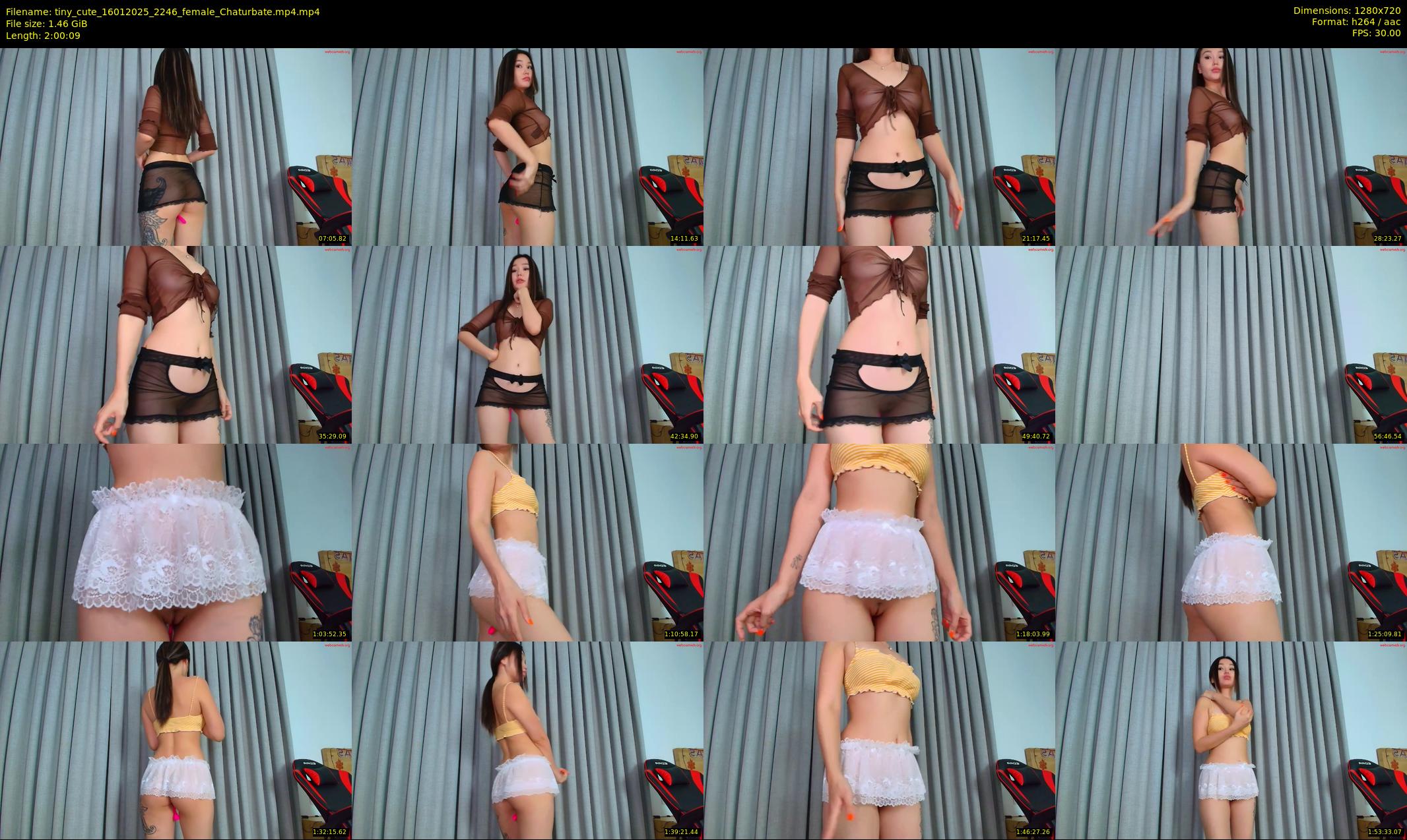 tiny_cute — 121 minute Chaturbate female cam show recording, 720p, Jan 16, 2025