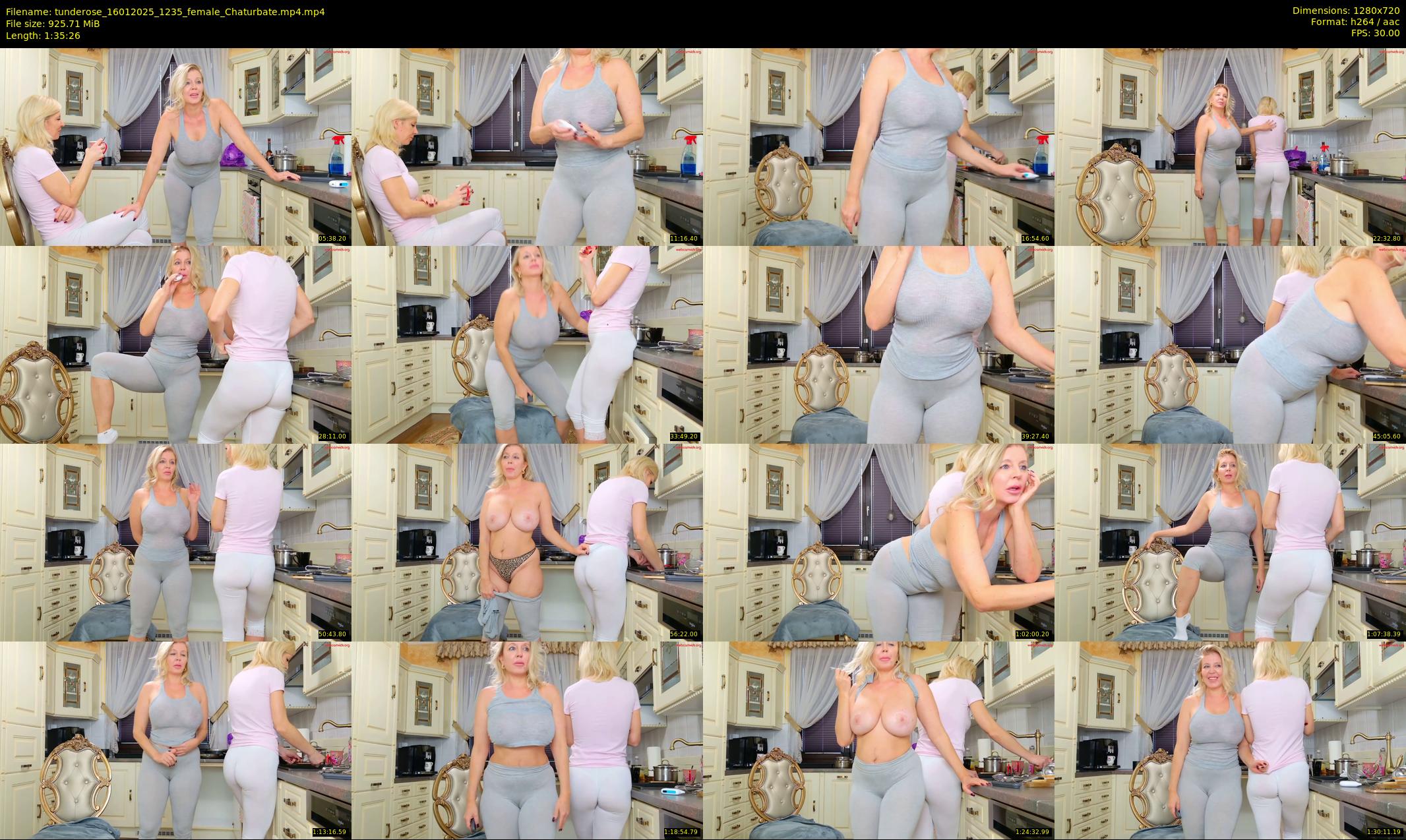 tunderose — 96 minute Chaturbate female cam show recording, 720p, Jan 16, 2025