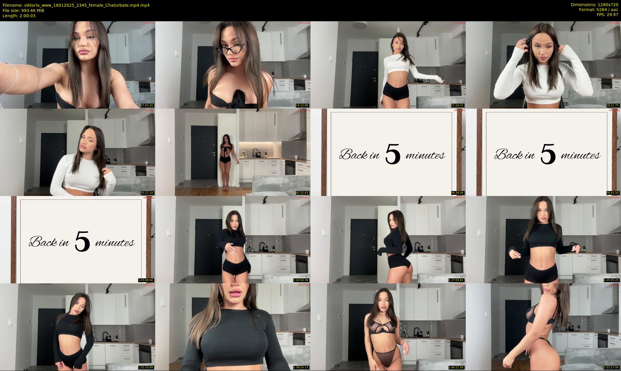viktoria_www — 121 minute Chaturbate couple cam show recording, 720p, Jan 16, 2025