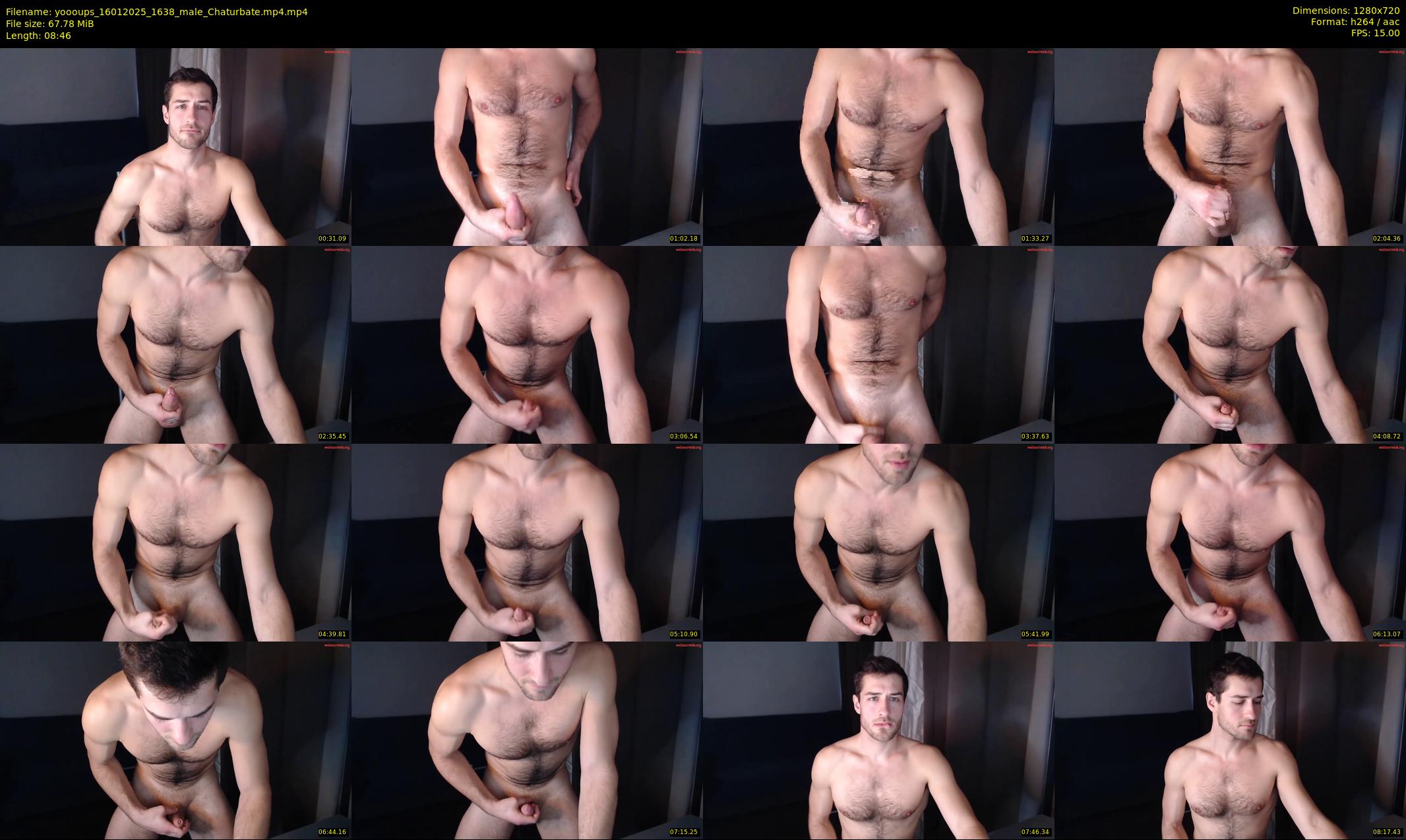yoooups — 9 minute Chaturbate male cam show recording, 720p, Jan 16, 2025