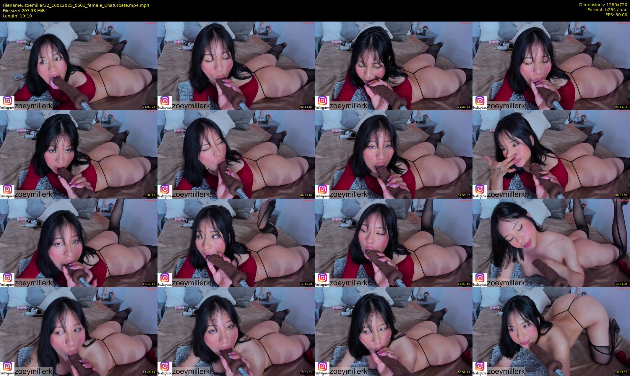 zoemiller32 — 20 minute Chaturbate female cam show recording, 720p, Jan 16, 2025