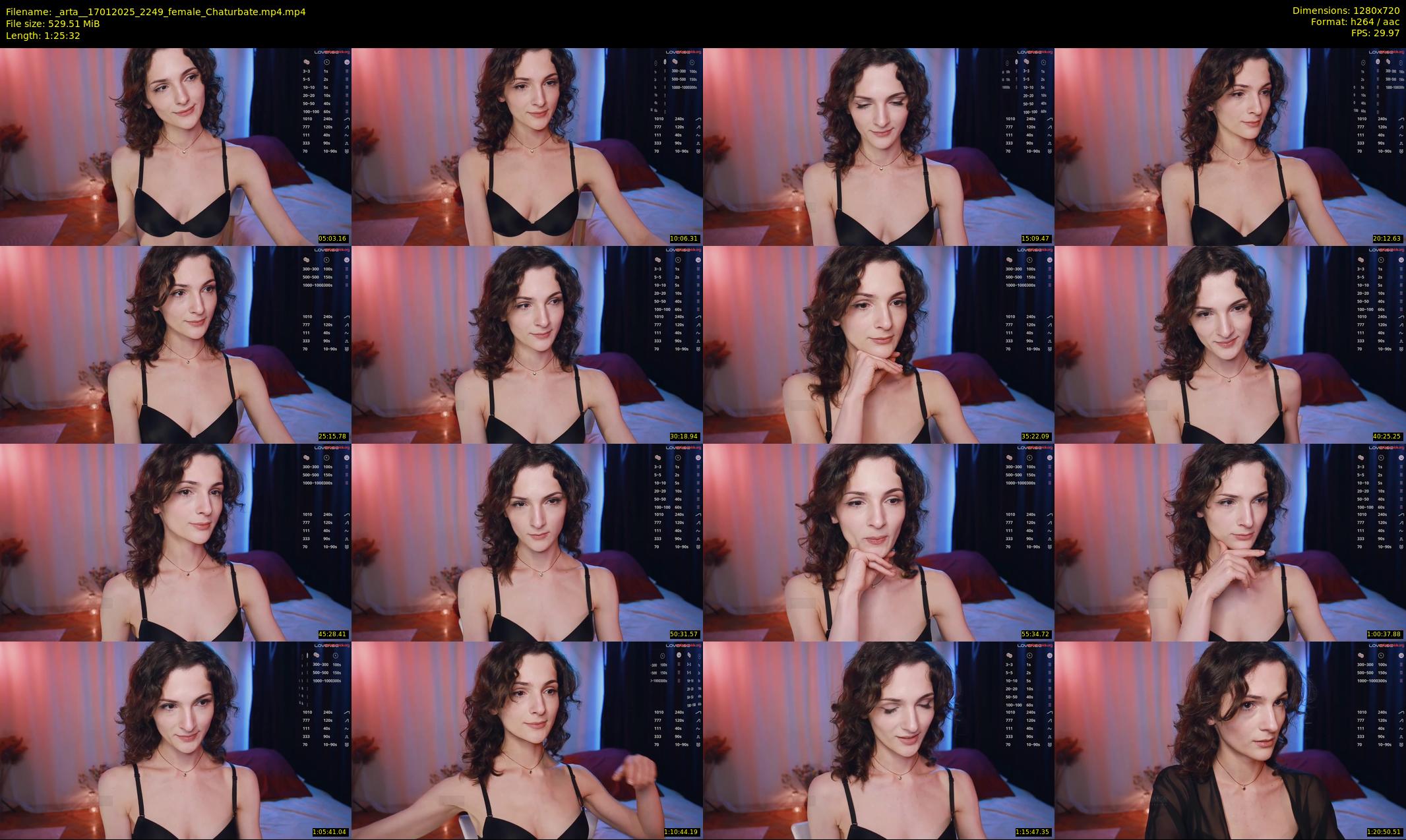 _arta_ — 86 minute Chaturbate female cam show recording, 720p, Jan 17, 2025