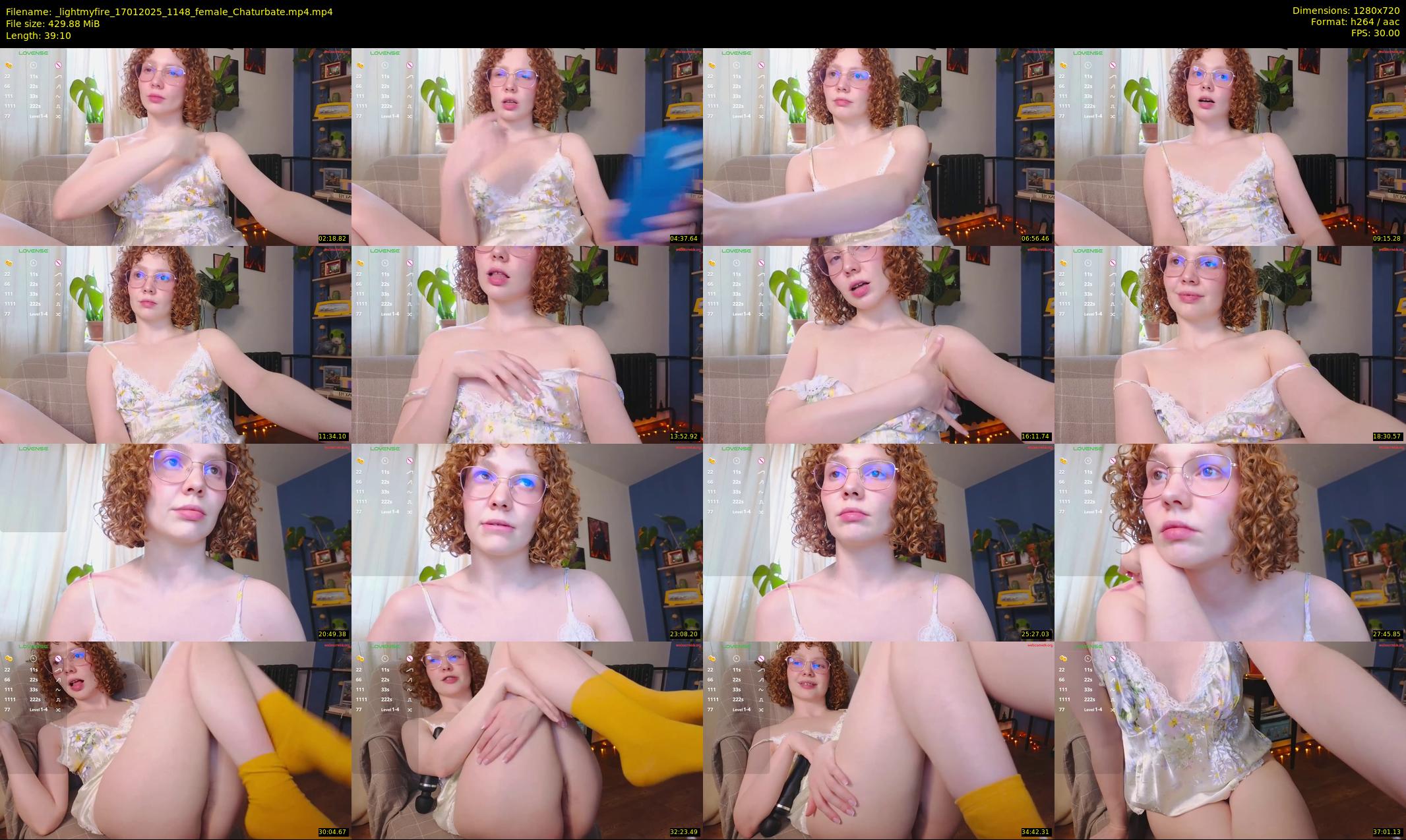 _lightmyfire — 40 minute Chaturbate female cam show recording, 720p, Jan 17, 2025