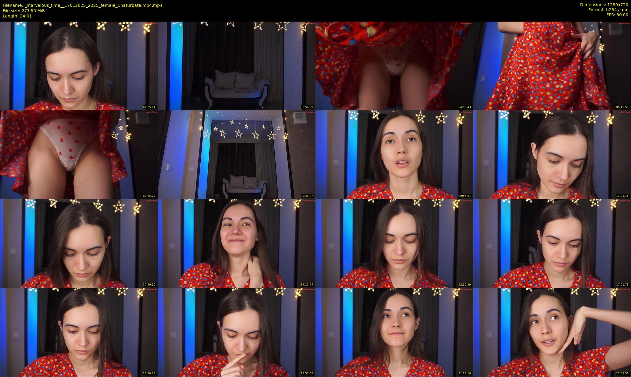 _marvelous_time_ — 25 minute Chaturbate female cam show recording, 720p, Jan 17, 2025