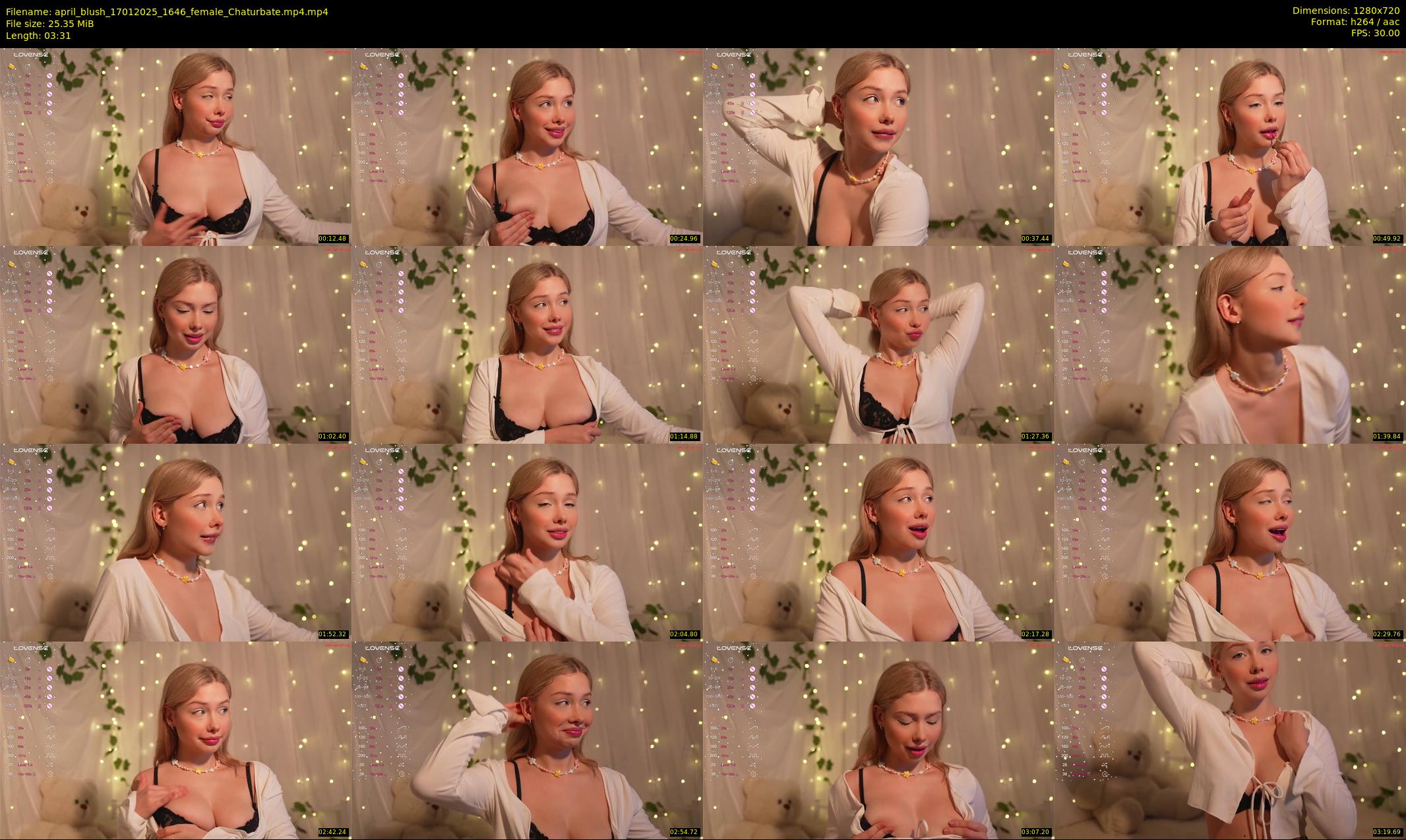 april_blush — 4 minute Chaturbate female cam show recording, 720p, Jan 17, 2025