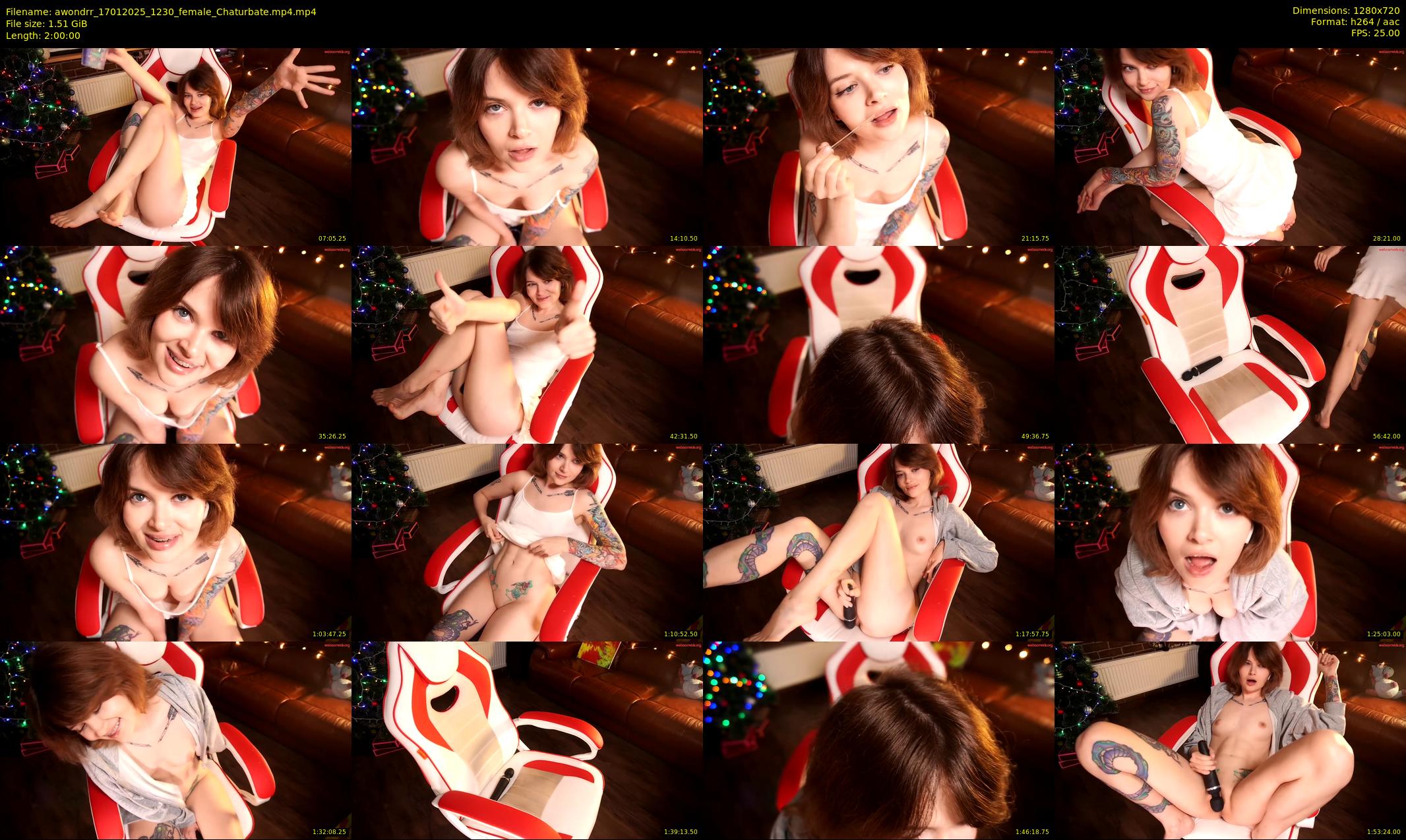awondrr — 120 minute Chaturbate female cam show recording, 720p, Jan 17, 2025