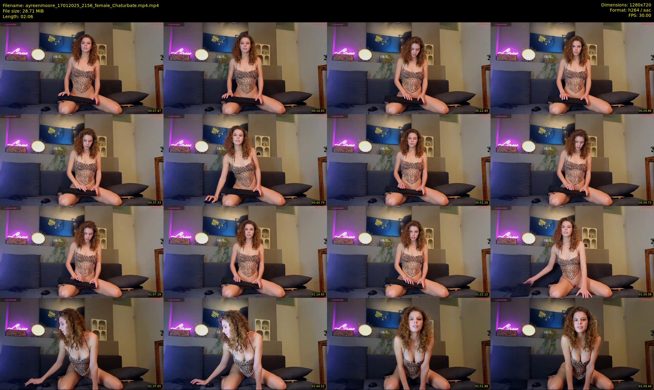 ayreenmoore — 3 minute Chaturbate female cam show recording, 720p, Jan 17, 2025